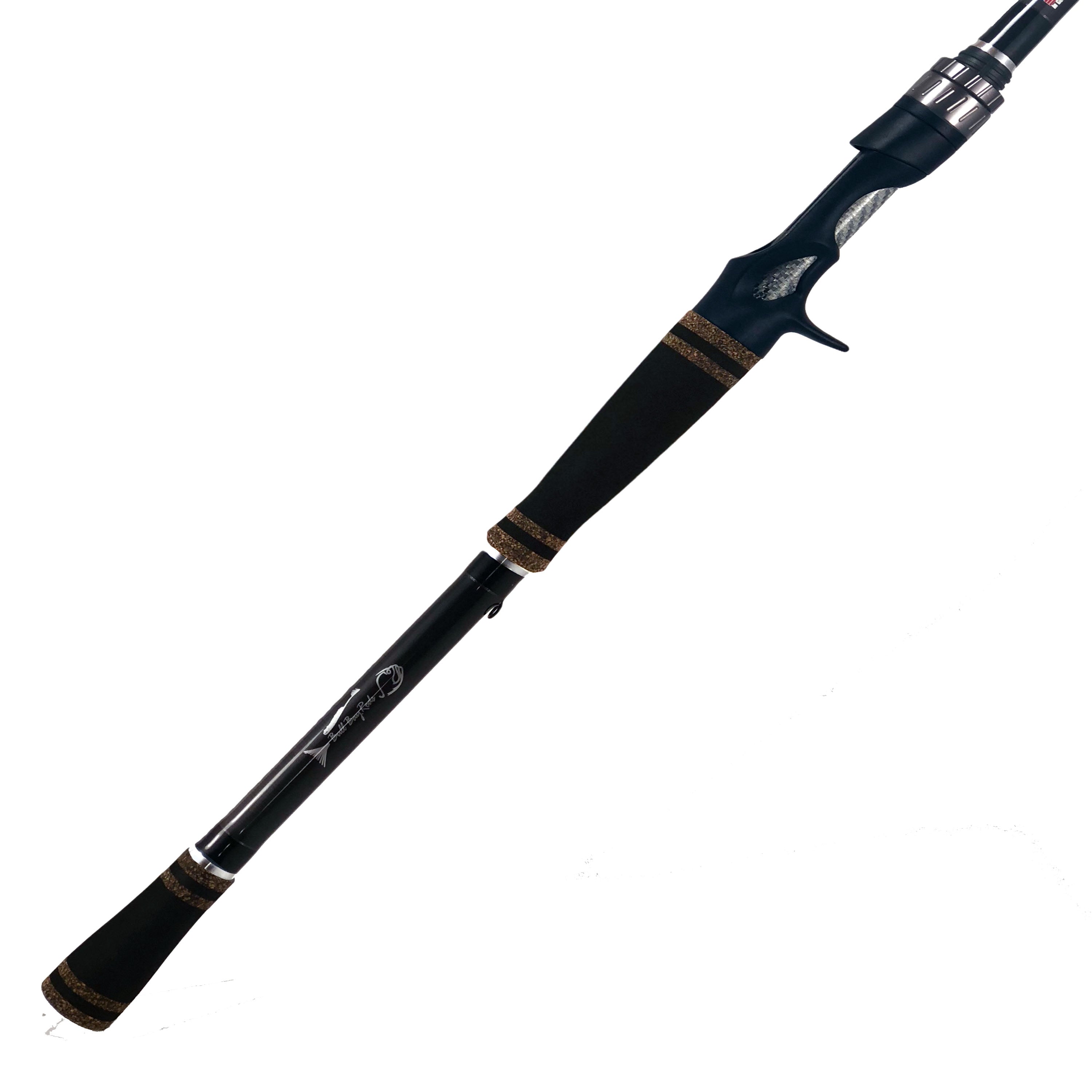LMG Baitcasting Fishing Rod - High Performance Casting Rod for Bass, Trout & Freshwater Fishing | Perfect for Shoreline, Boat & Kayak Angling