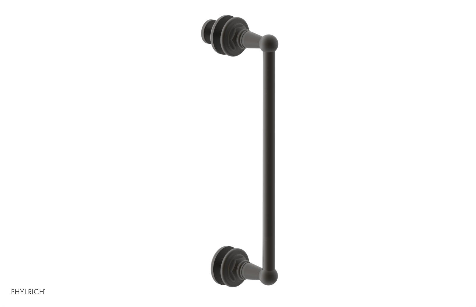 Jamestown 12 Single Sided Shower Pull 165 92 12 - Premium Bathroom Hardware for Easy Shower Door Operation