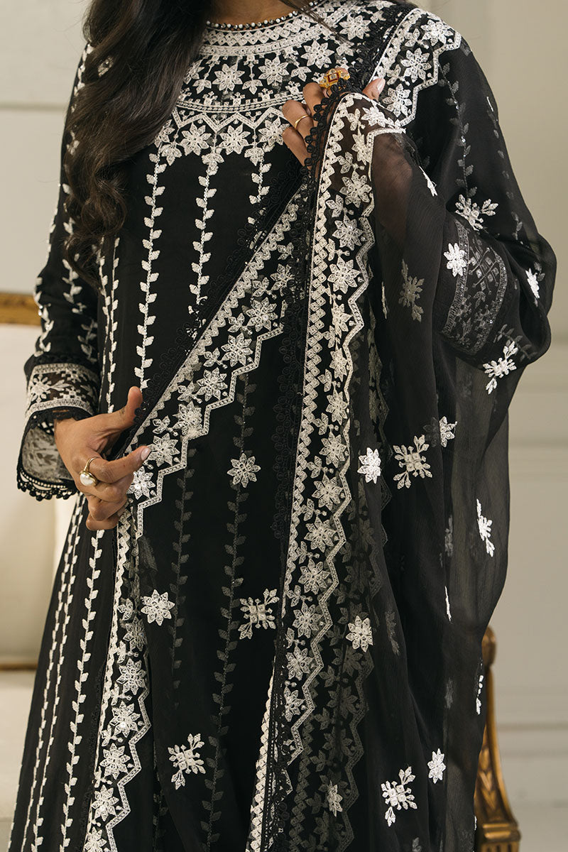 Midnight Star 2-Piece Set (Shirt & Dupatta) - Elegant Ethnic Outfit for Women | Perfect for Weddings, Parties & Festive Occasions