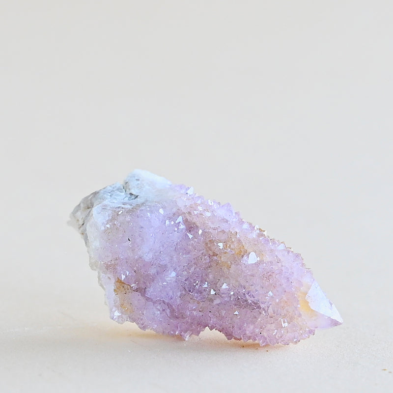 Mini Amethyst Spirit Cactus Quartz Cluster - Natural Healing Crystal for Meditation, Reiki & Home Decor | Perfect for Yoga Spaces, Office Desk & Gift Giving