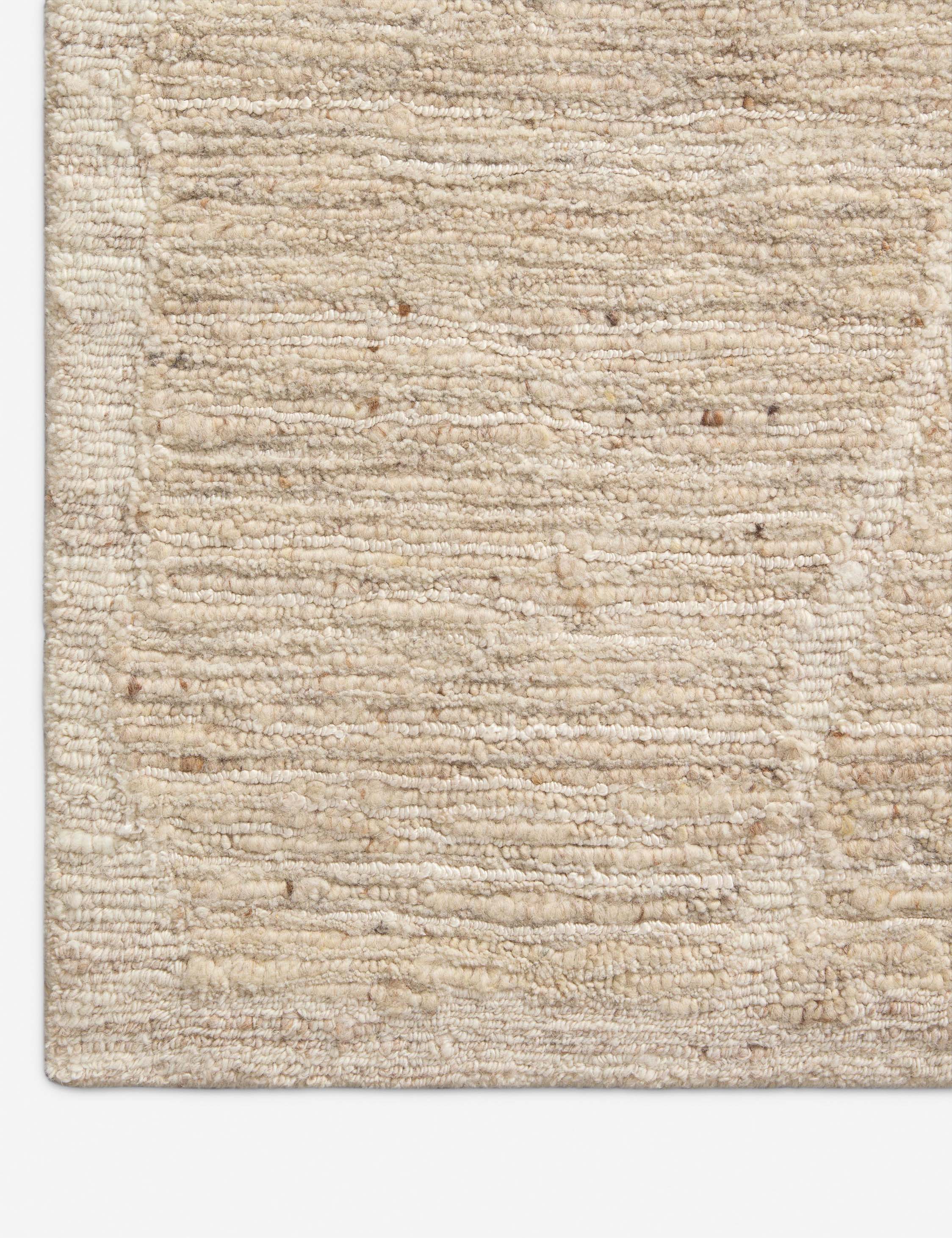 Handmade Franca Wool Area Rug - Premium Hand-Knotted Design for Living Room, Bedroom & Dining Room Decor