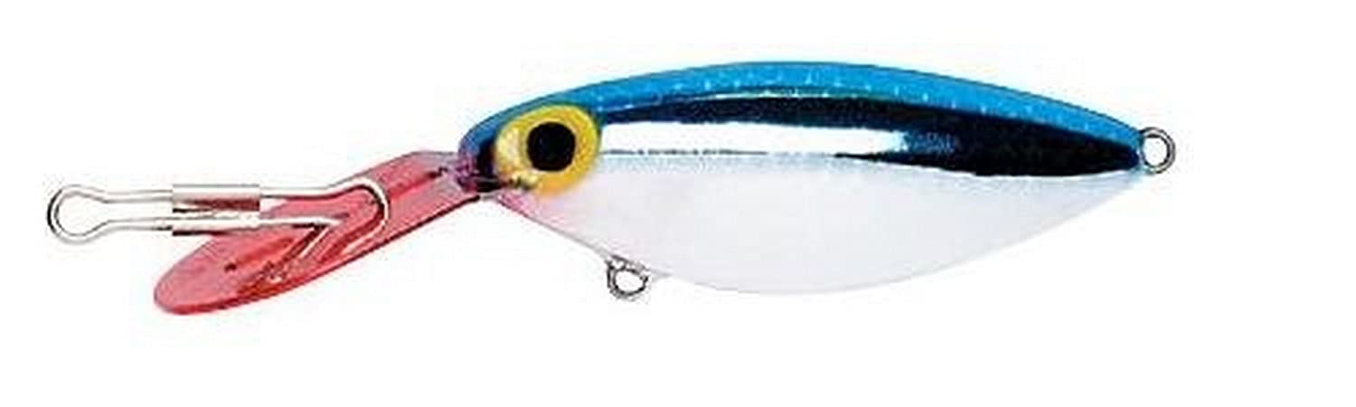 Storm Original Hot N Tot 05 Fishing Lure - Metallic Blue Scale with Red Lip, Size 2 - Perfect for Bass and Trout Fishing in Lakes and Rivers