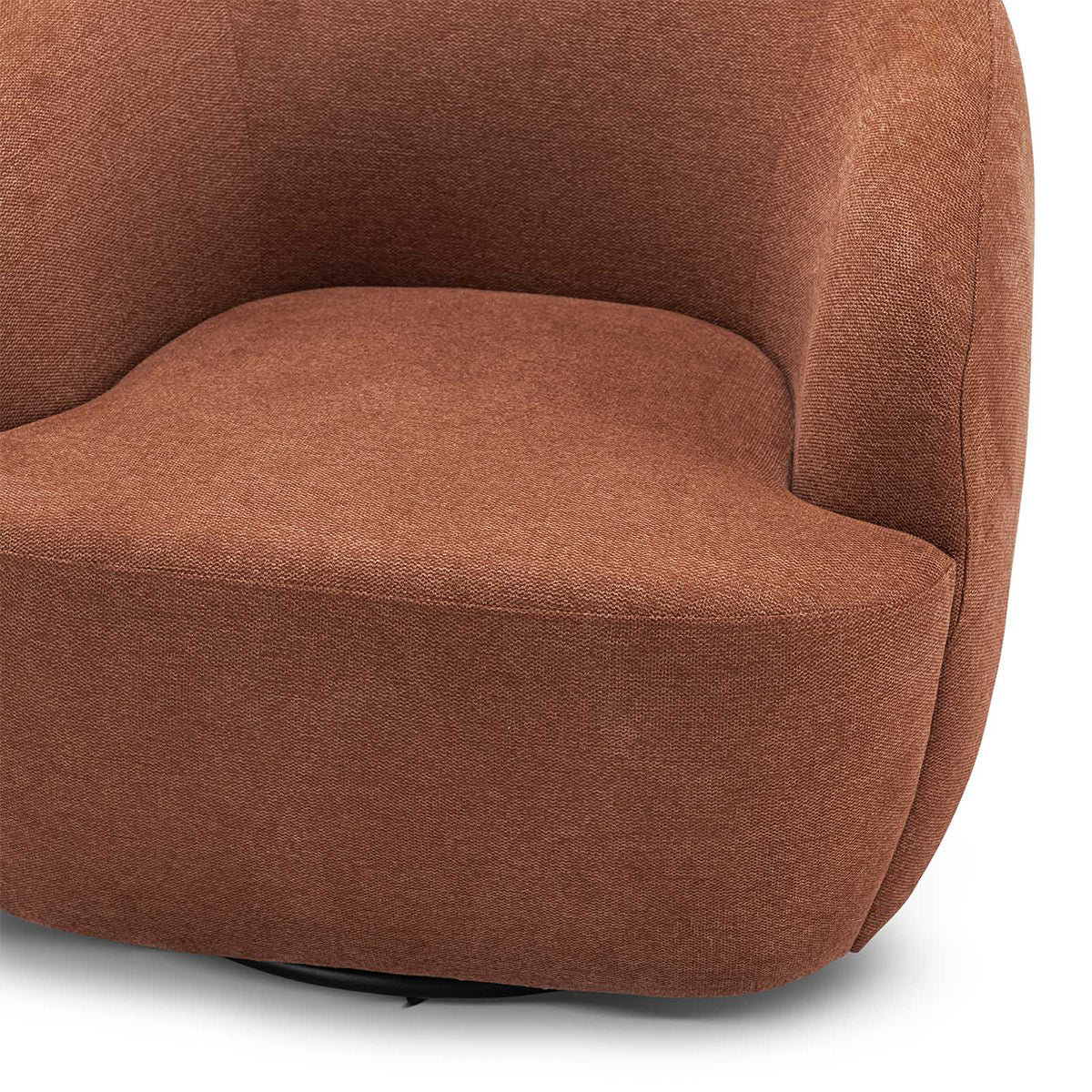 Elise Fabric Swivel Armchair - Modern Upholstered Accent Chair with 360° Rotation for Living Room, Bedroom, or Office - Comfortable Lounge Seating for Relaxing and Reading