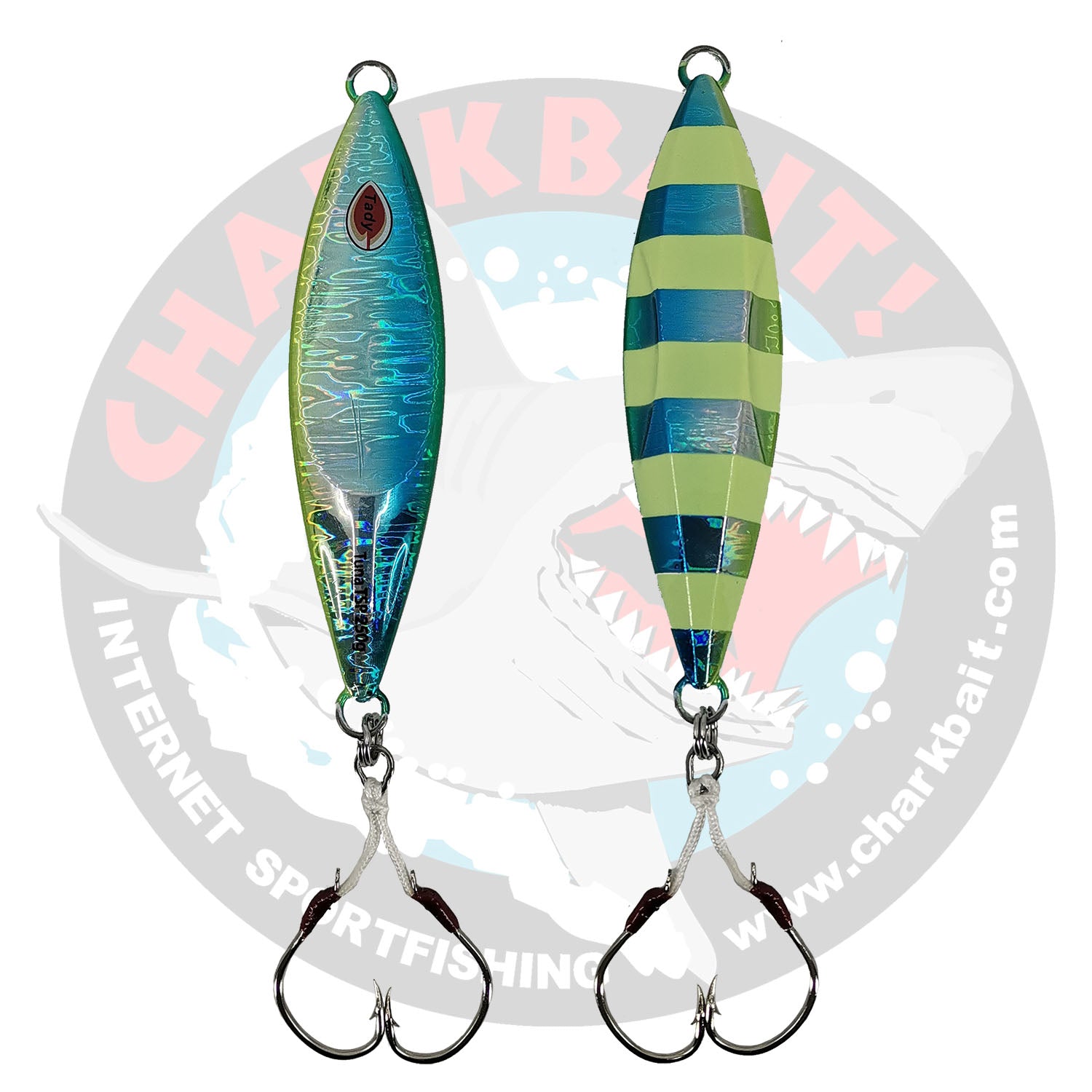Tady TSP Tuna Slow Pitch Jigs - Premium Saltwater Fishing Lures for Tuna, Grouper & Snapper - Perfect for Deep Sea Fishing & Offshore Angling
