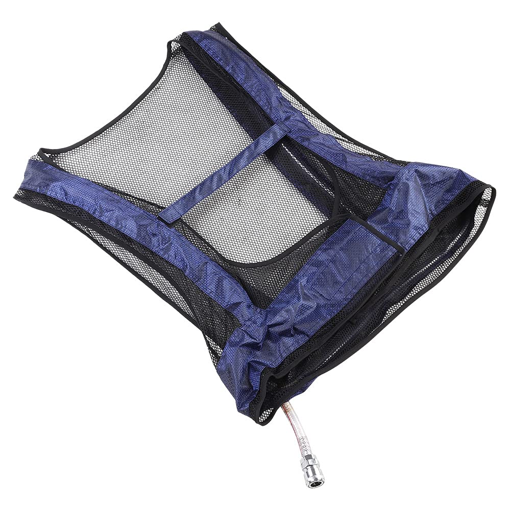 Cooling Vest for Welding & Hot Environments - Steel Air Compressed Vortex Tube AC Waistcoat with Ice Cooling Technology | Ideal for Industrial Work, Construction & Outdoor Labor