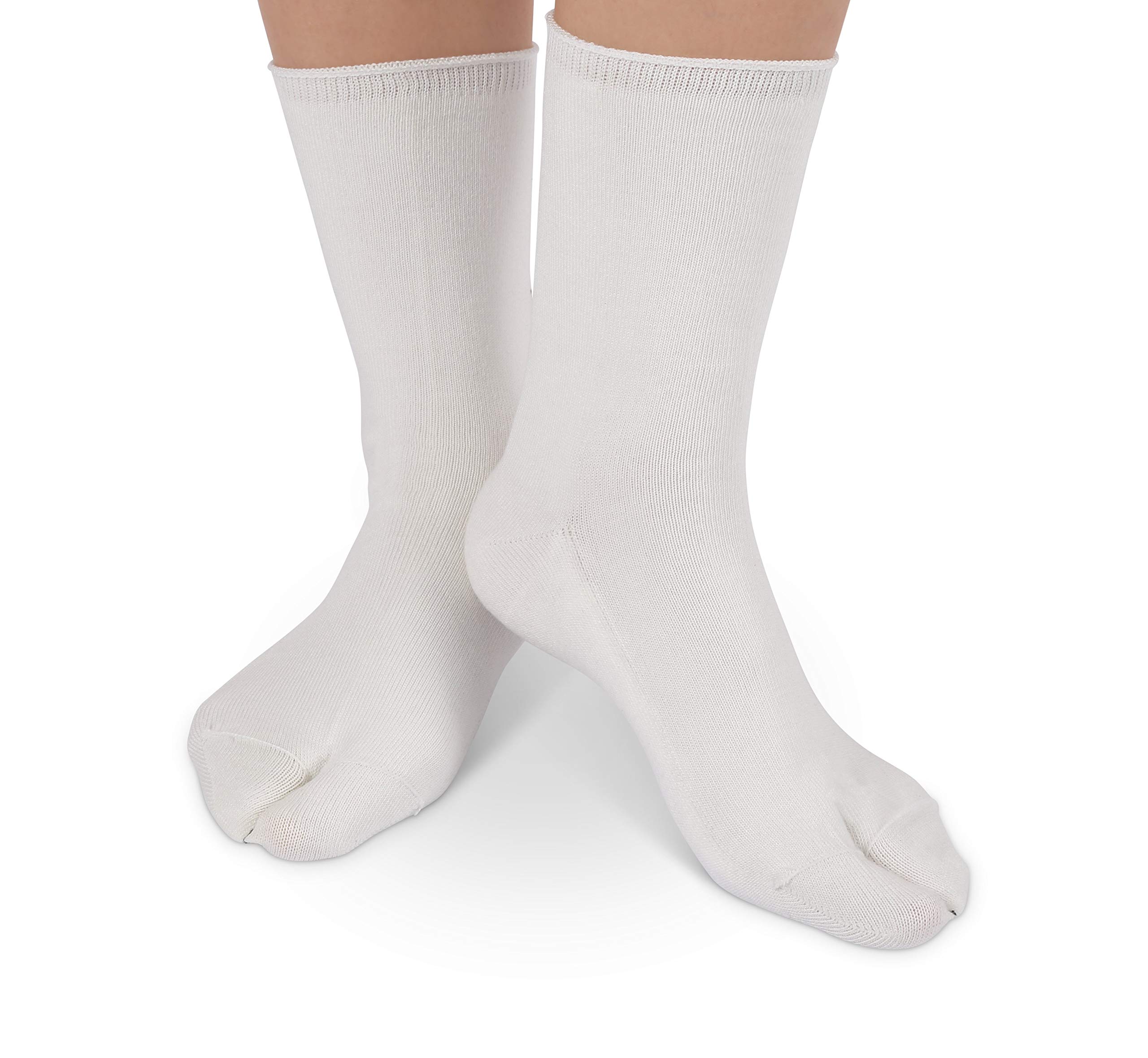 Orthofeet Bunion Relief Socks for Women & Men - 3 Pack Non-Binding Diabetic Socks with Arch Support & Toe Comfort - Ideal for Plantar Fasciitis, Arthritis & Sensitive Feet (Home, Work, Travel)
