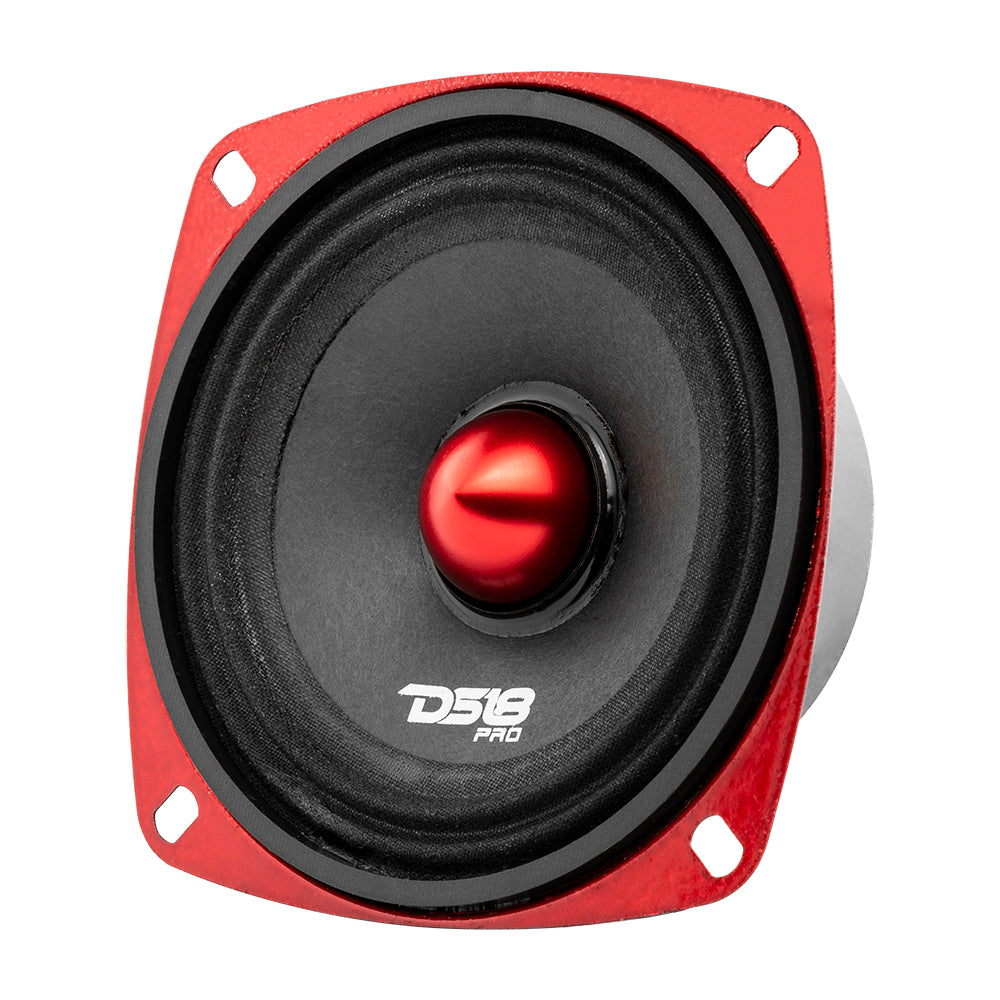 PRO X 4 Shallow Mid Range Bullet Loudspeaker 100 Watts RMS 4 Ohm - Perfect for Outdoor Events, DJ Performances, and Live Music Venues