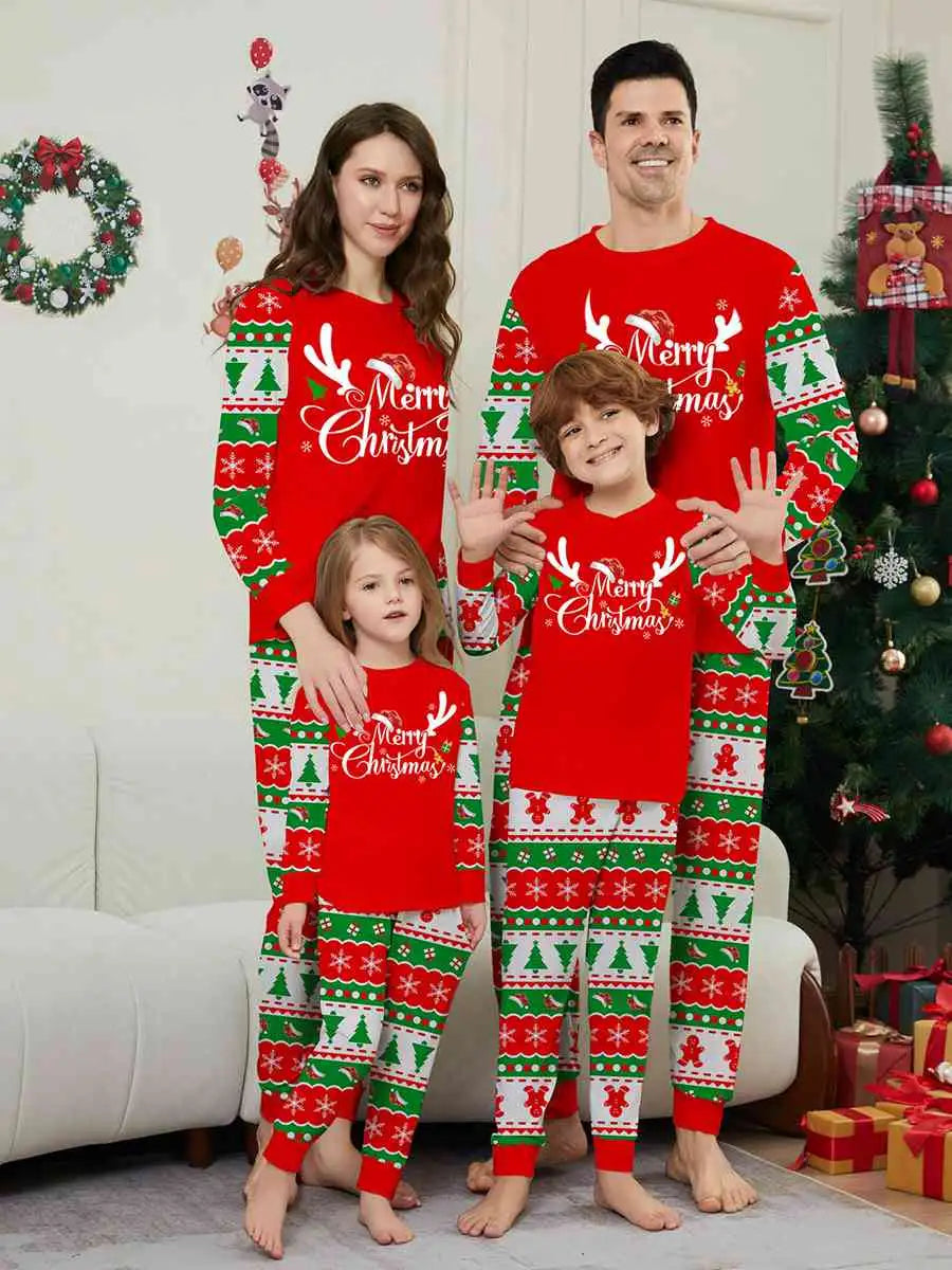 Christmas Matching Family Pajamas Set - Cozy Holiday Pjs for Women, Men & Kids | Perfect for Xmas Morning, Family Photos & Festive Gatherings