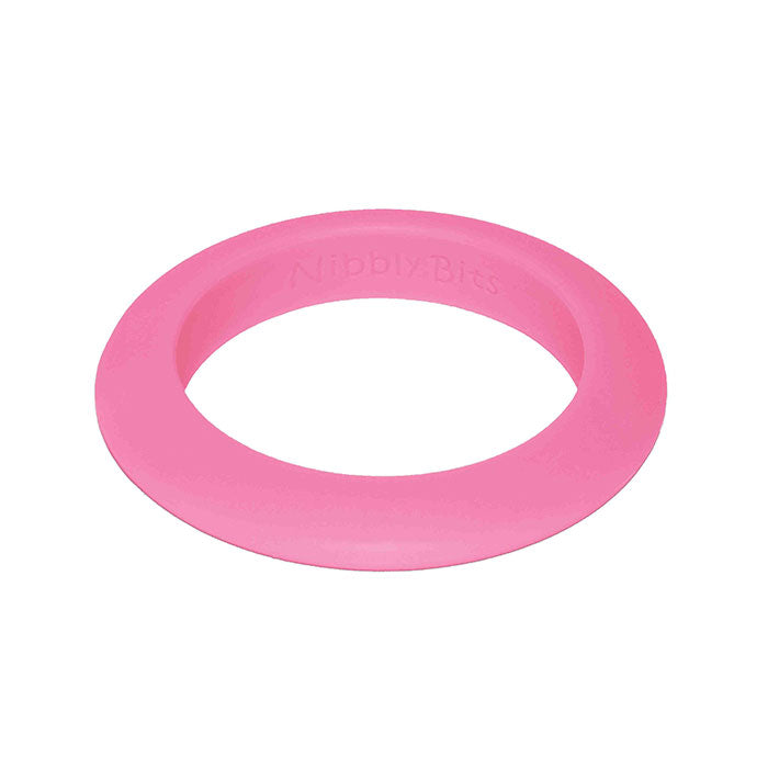 Organic Silicone Teething Bangle for Babies - Soft Chewable Teether Toy for Soothing Sore Gums - BPA-Free, Safe for Infants & Toddlers - Perfect for On-the-Go, Travel, and Playtime