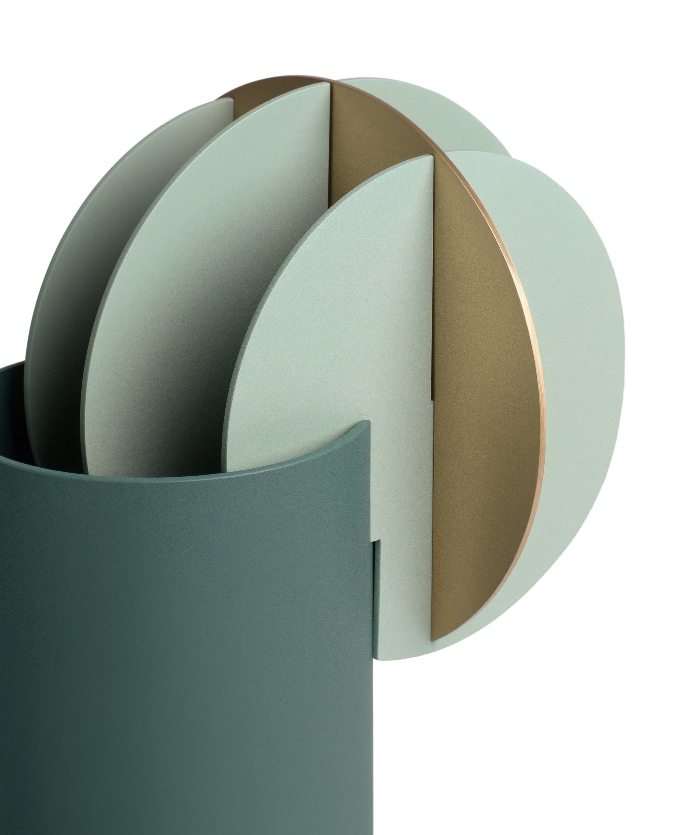 Noom Delaunay Vase CS9 - Modern Ceramic Home Decor for Living Room, Bedroom & Office - Elegant Flower Vase for Fresh or Artificial Flowers