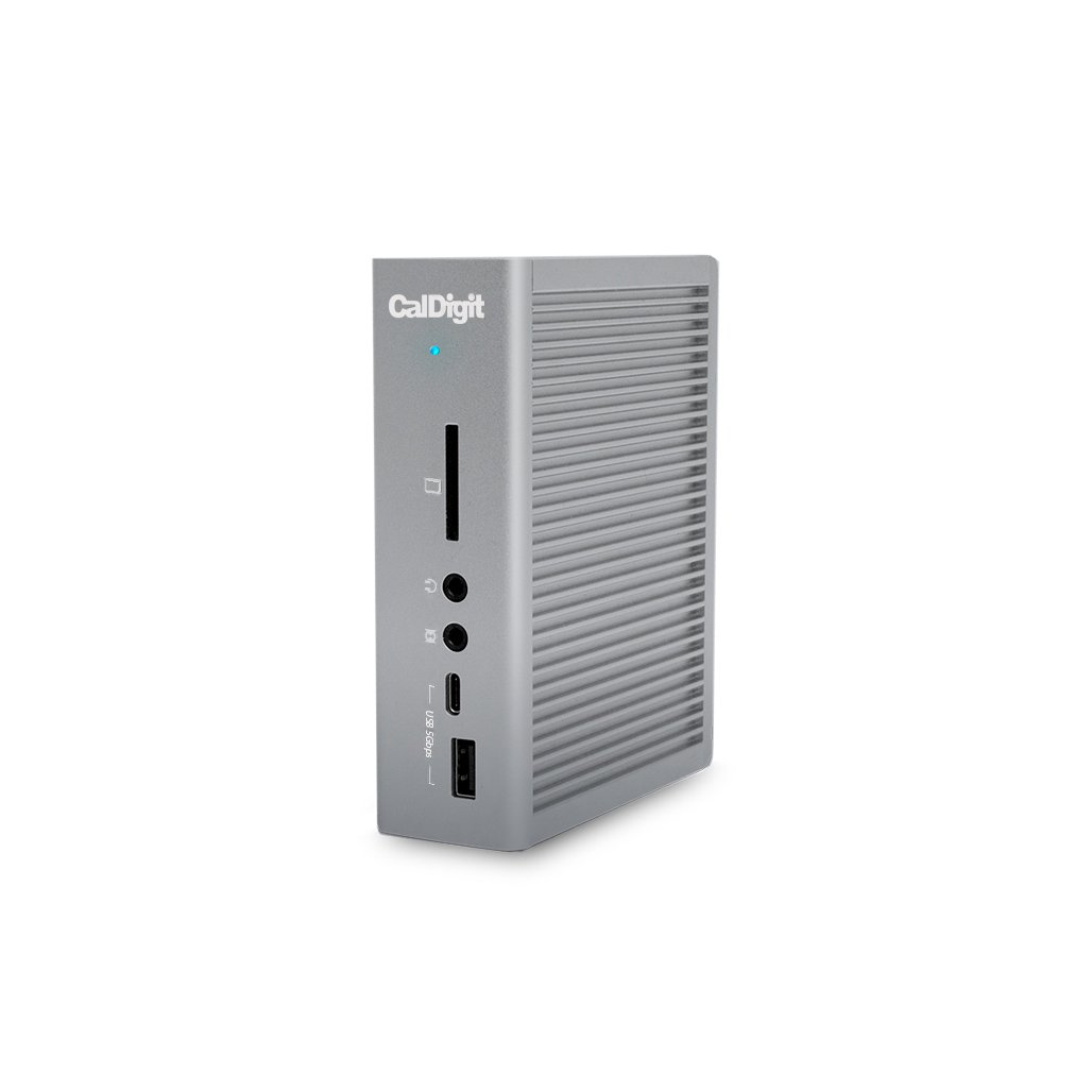 CalDigit TS3 Plus Thunderbolt 3 Dock - 87W Charging Station with 7 USB 3.1 Ports, USB-C Gen 2, DisplayPort, UHS-II SD Card Reader, Gigabit Ethernet - Compatible with Mac, PC & Thunderbolt 4 (0.8m Cable Included) - Perfect for Home Office, Gaming & Video Editing Workstations