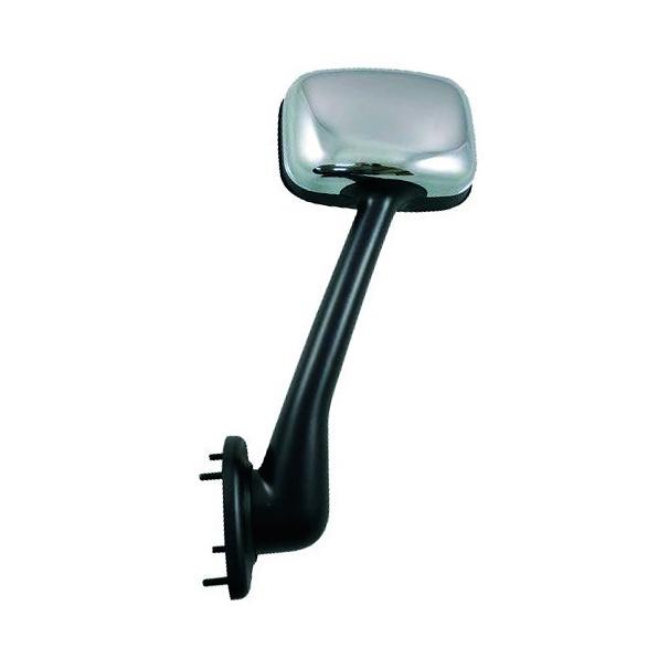 Fortpro Chrome Hood Mirror Replacement for Freightliner Cascadia 2008-2016 - Durable Truck Side Mirror for Improved Visibility & Safety While Driving