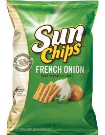 Sun Chips Multigrain Snacks - French Onion Flavor, 10.5 Oz (Pack of 3) | Healthy Baked Whole Grain Chips for Parties, Picnics & On-the-Go Snacking