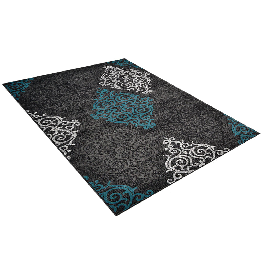 Handmade Machine Woven Area Rug - Soft Boho Chic Carpet for Living Room, Bedroom & Home Decor | Non-Slip Durable Floor Mat