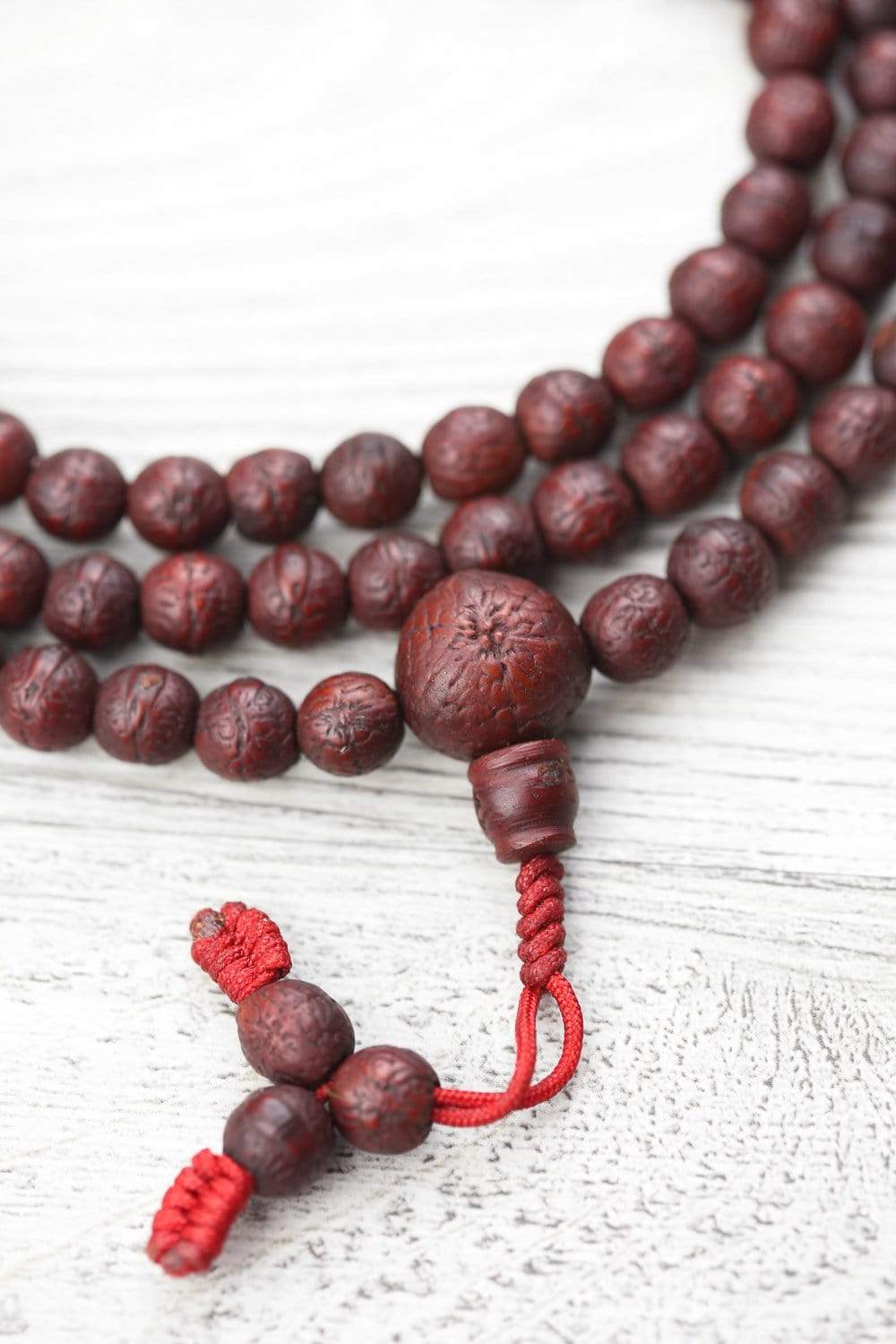 Authentic Bodhi Enlightenment Mala Beads - 108 Prayer Beads for Meditation, Yoga & Spiritual Practice | Buddhist Prayer Necklace for Mindfulness & Stress Relief