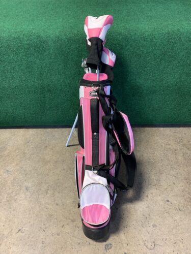 Tour Edge Bazooka HT MAX J Junior Golf Club Set - Right Handed 1W, FW, Hybrid, 7/8, 9/PW, SW & Putter - Perfect for Young Golfers Learning the Game | Ideal for Driving Range Practice & Junior Tournaments
