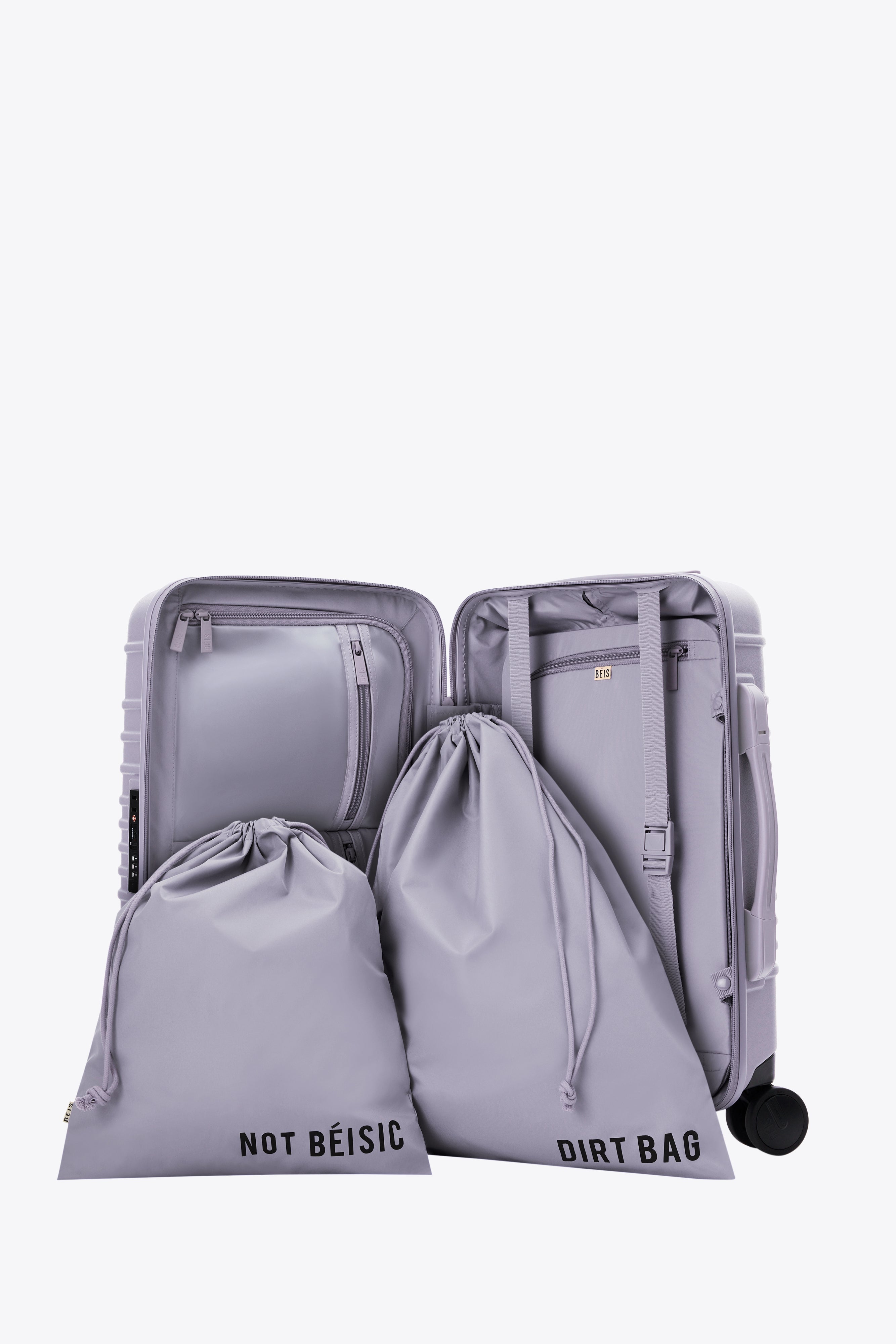 Lavender Small Carry On Roller Luggage - Lightweight Compact Suitcase for Women & Men | Perfect for Air Travel, Weekend Getaways & Business Trips