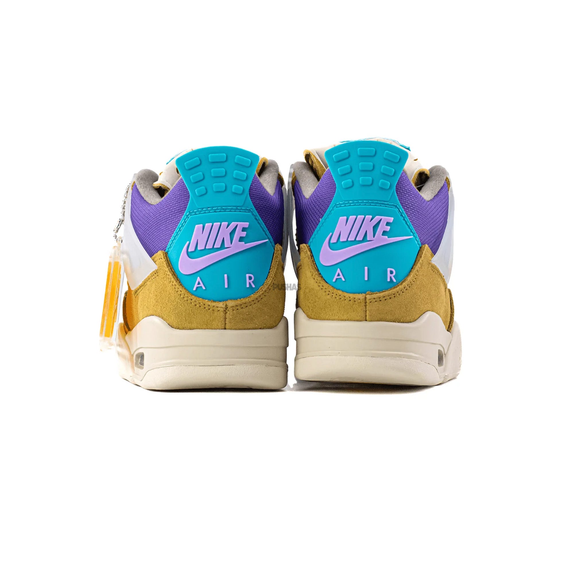 Air Jordan 4 Retro SP 30th Anniversary Union 'Desert Moss' Sneakers (2021) - Men's Basketball Shoes for Casual Wear & Street Style