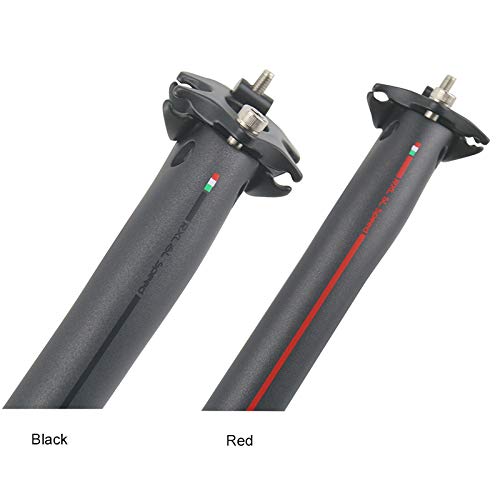 Premium RXL SL Carbon Fiber Road Bike Seat Post - 31.6mm/30.8mm/27.2mm Diameter - Lightweight & Durable Bicycle Seatpost in Red/Green/Blue - Perfect for Racing, Commuting & Road Cycling