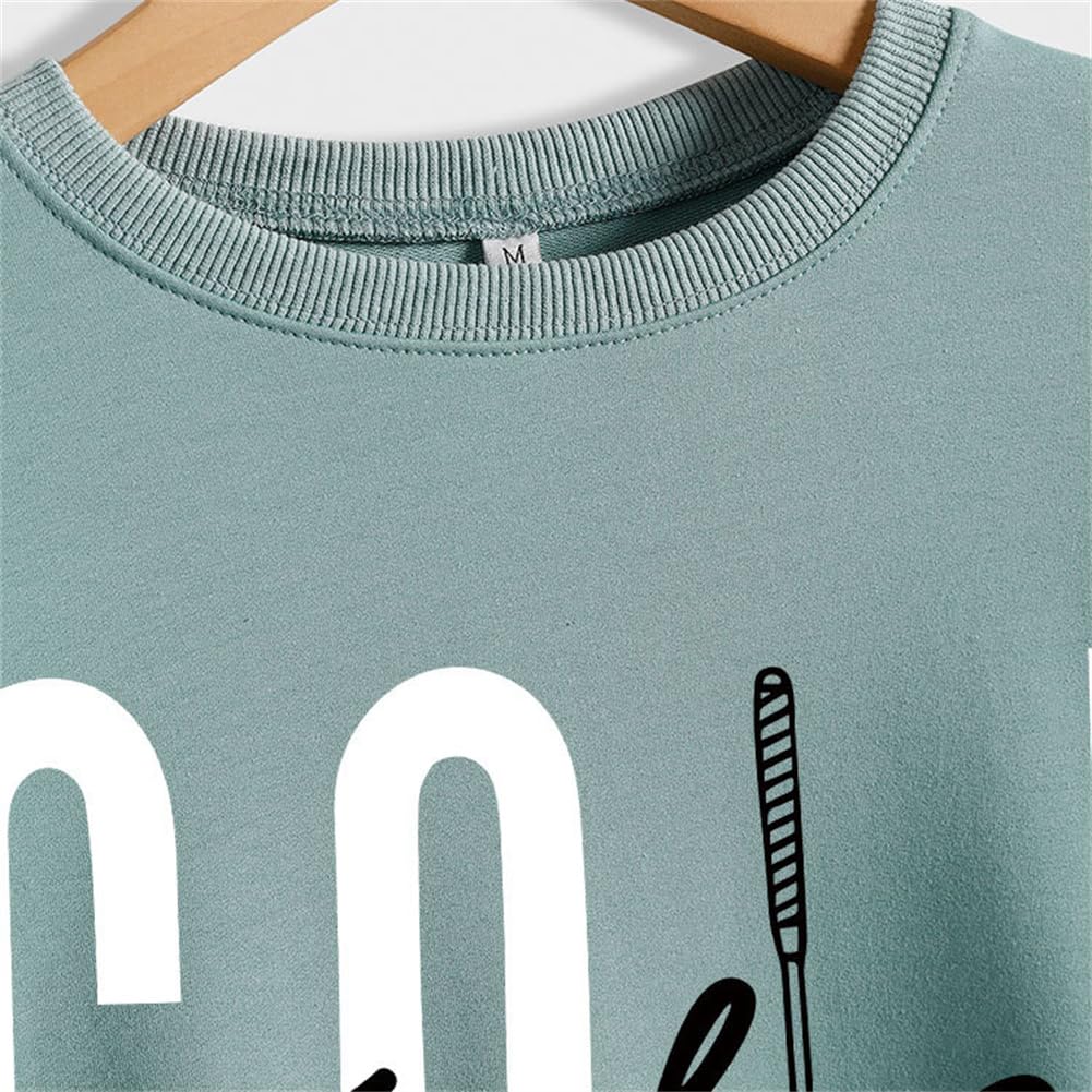 Funny Golf Wife Sweatshirt for Women - Cute Golfer Lover Pullover Sweater - Long Sleeve Golf Player Gift - Perfect for Golf Tournaments, Casual Wear & Couple Outfits