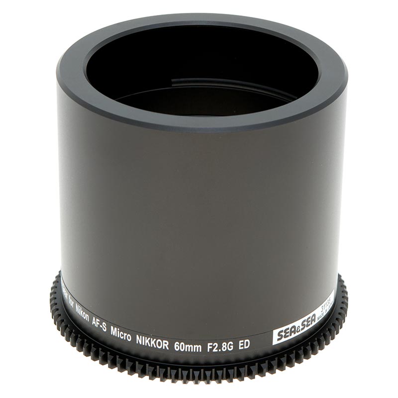 Sea & Sea Focus Gear for Nikon AF-S Nikkor Micro 60mm f/2.8G ED Lens - Underwater Photography Accessory for Macro Diving & Marine Life Shooting