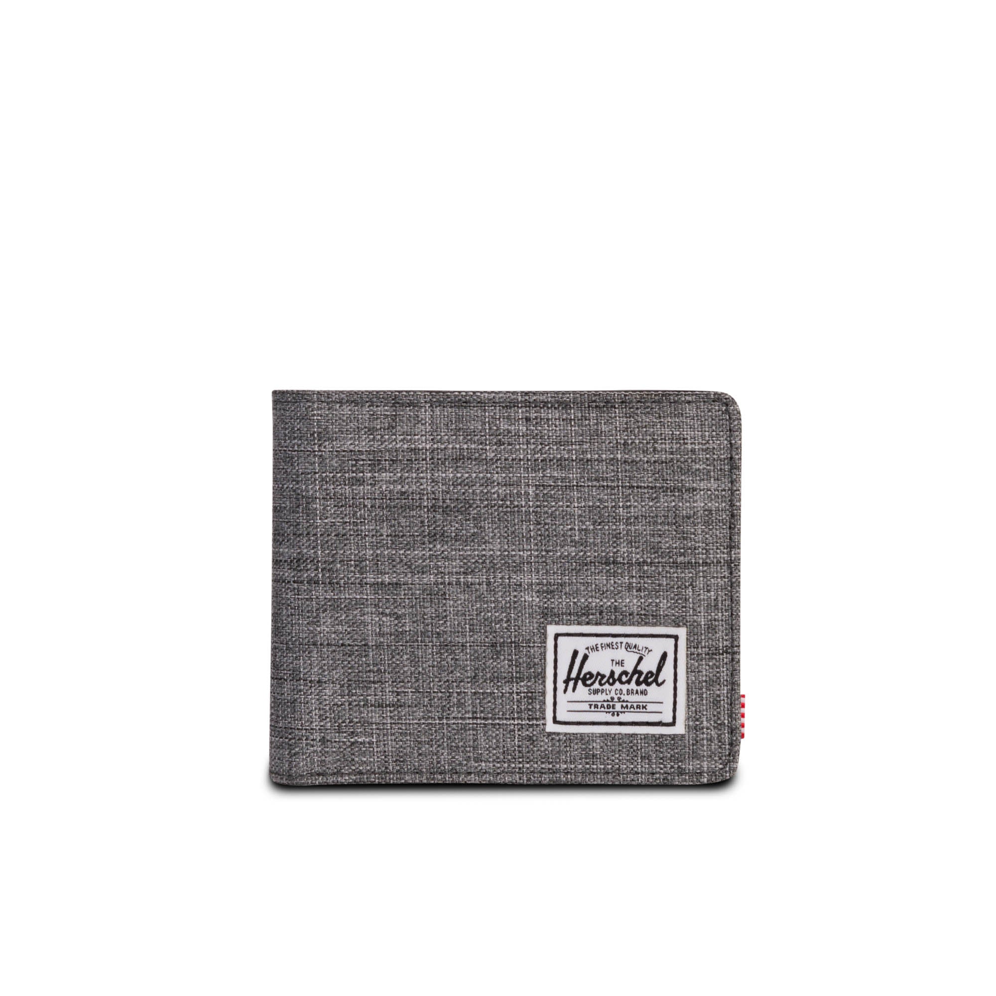 Herschel Hank RFID Blocking Wallet in Raven - Slim Bifold Leather Wallet for Men & Women - Perfect for Travel, Everyday Use & Gift Giving