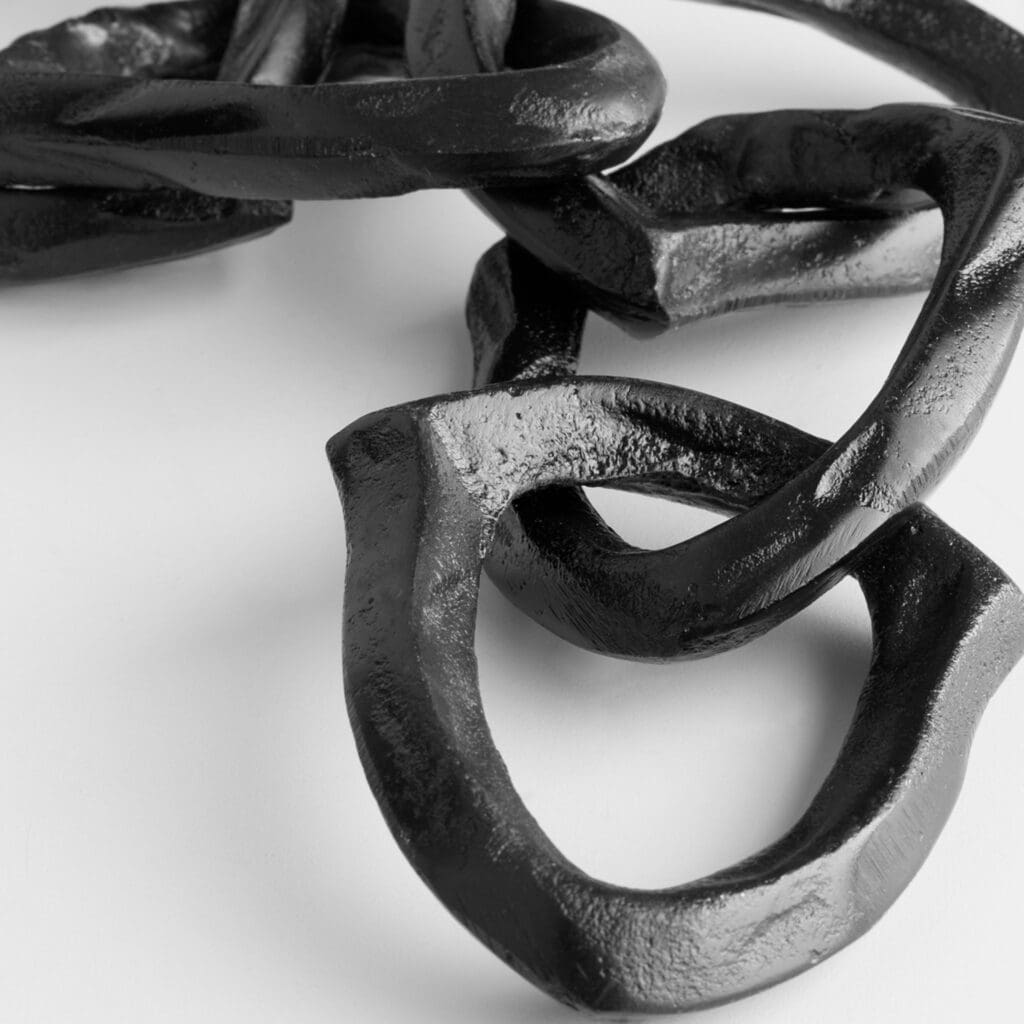 Cyan Design 11345 Valerian Sculpture - Elegant Black Home Decor for Living Room, Bedroom & Office