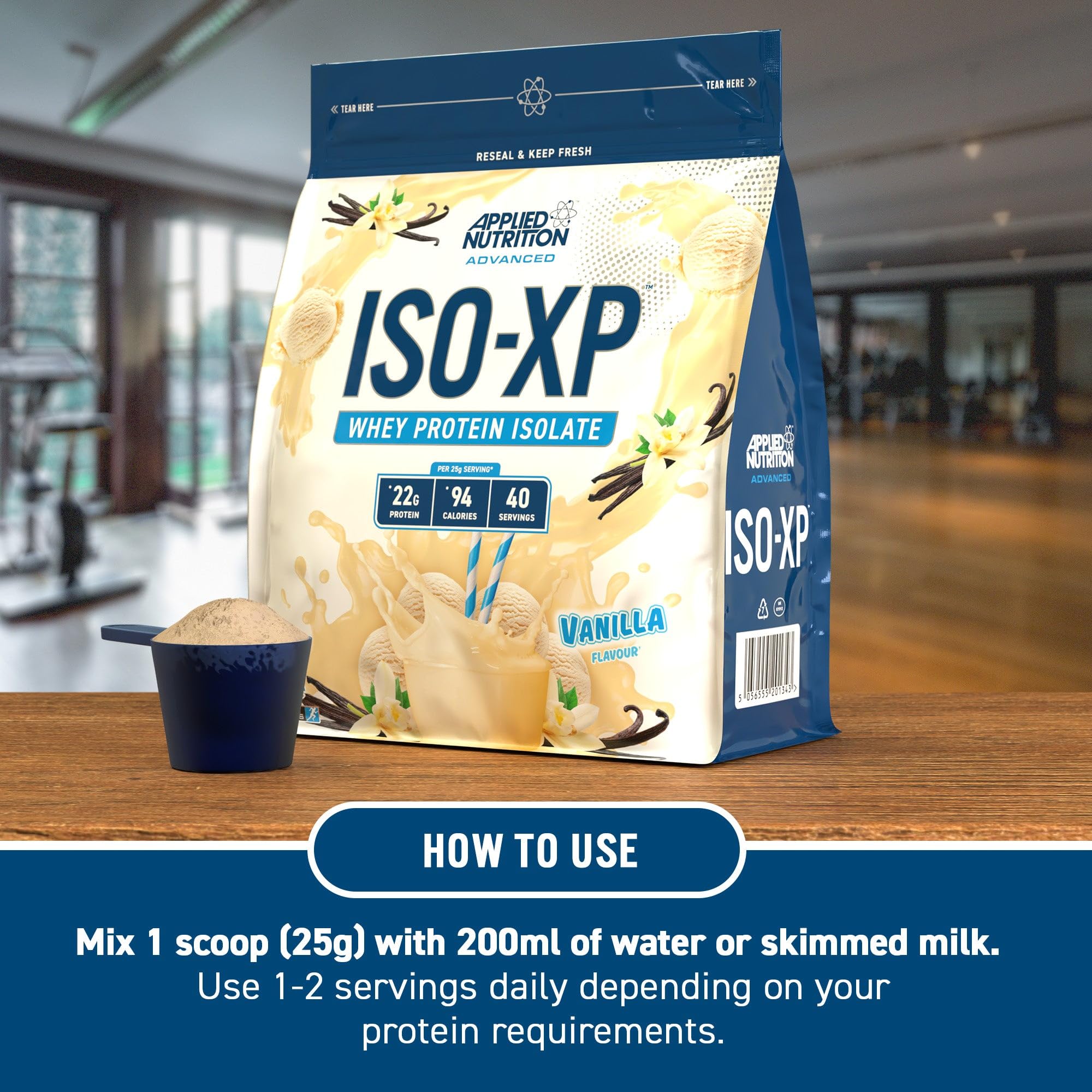Applied Nutrition ISO XP 1kg Whey Protein Powder - Premium Muscle Recovery & Growth Supplement for Athletes & Bodybuilders | Post-Workout & Gym Nutrition