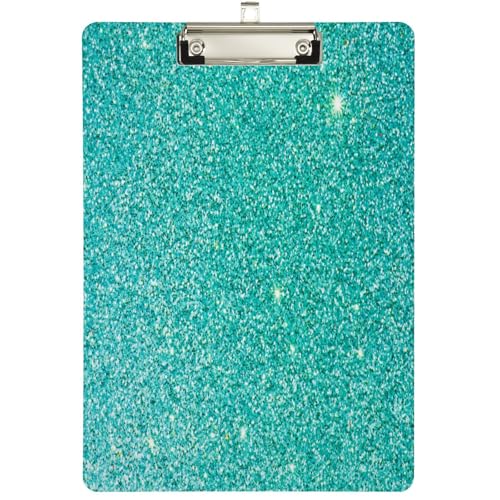 Blue Green Glitter