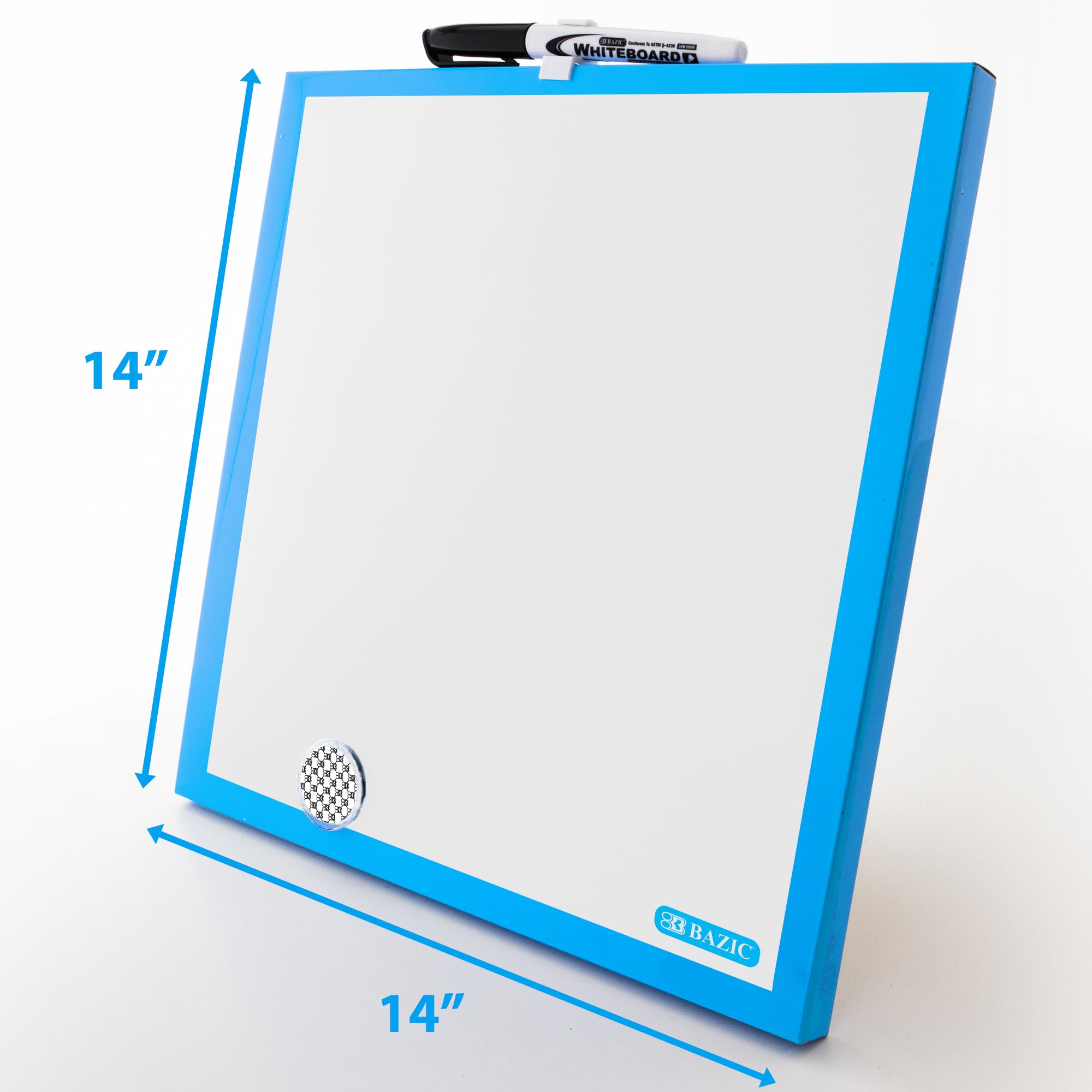 BAZIC 12-Pack Magnetic Dry Erase Board Set - 14
