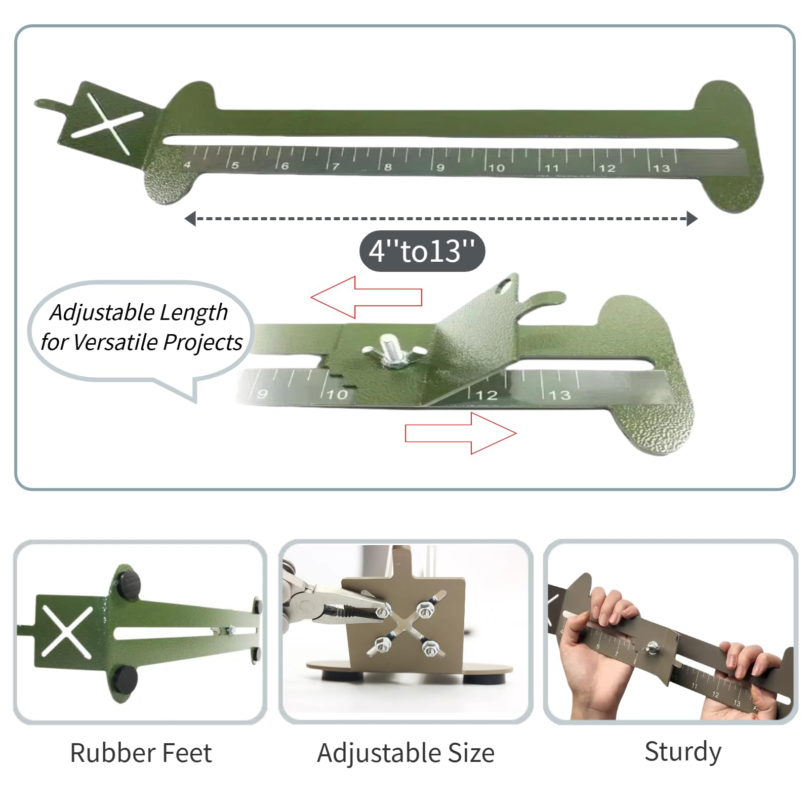 Adjustable Paracord Jig Bracelet Maker Kit - 4