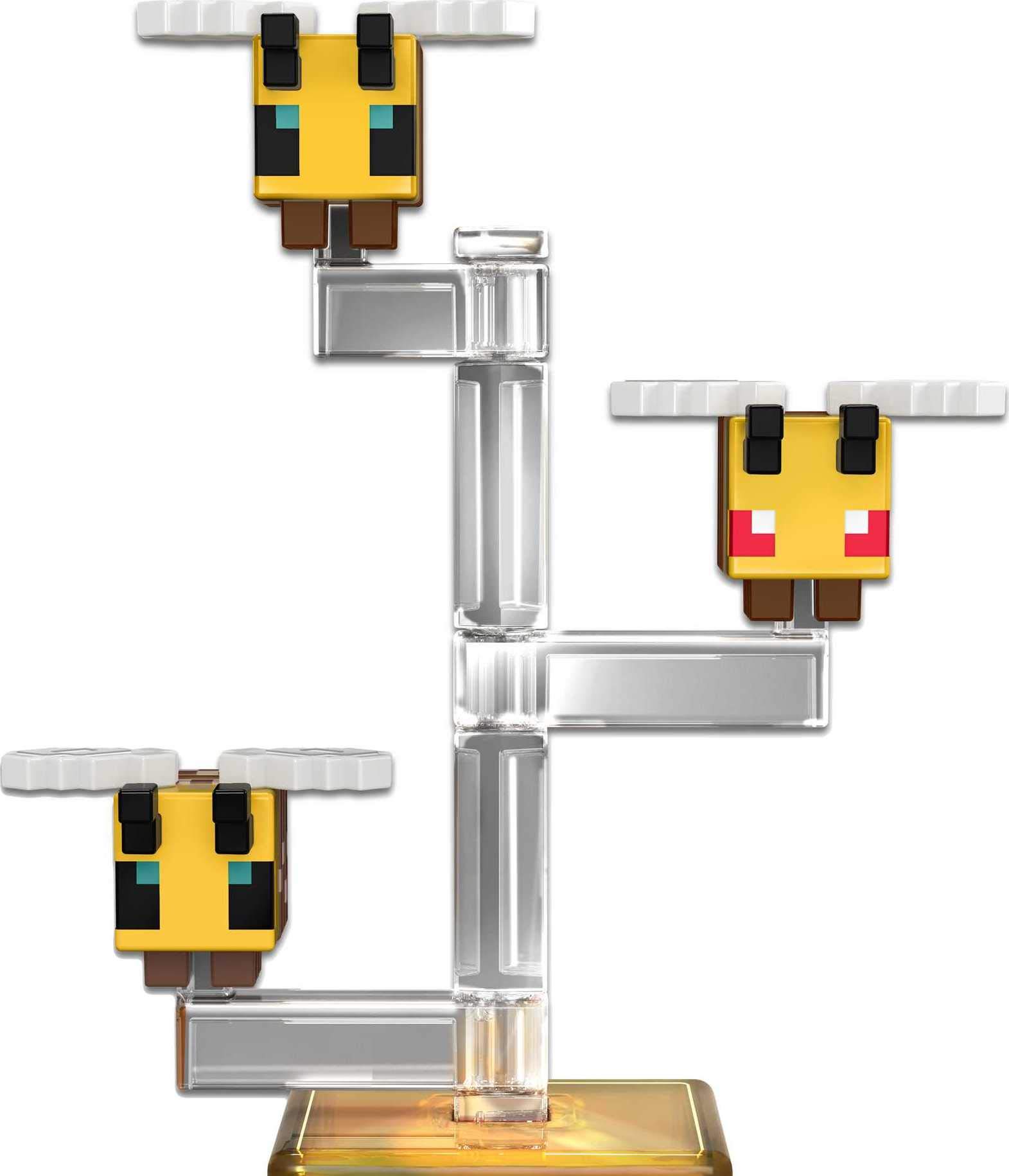 Minecraft Craft-A-Block Steve Figure - Authentic Pixelated Video Game Character Action Toy for Kids | Build, Explore & Survive | Collectible Gift for Fans Ages 6+ | Perfect for Birthday Gifts, Game Room Decor & Creative Play