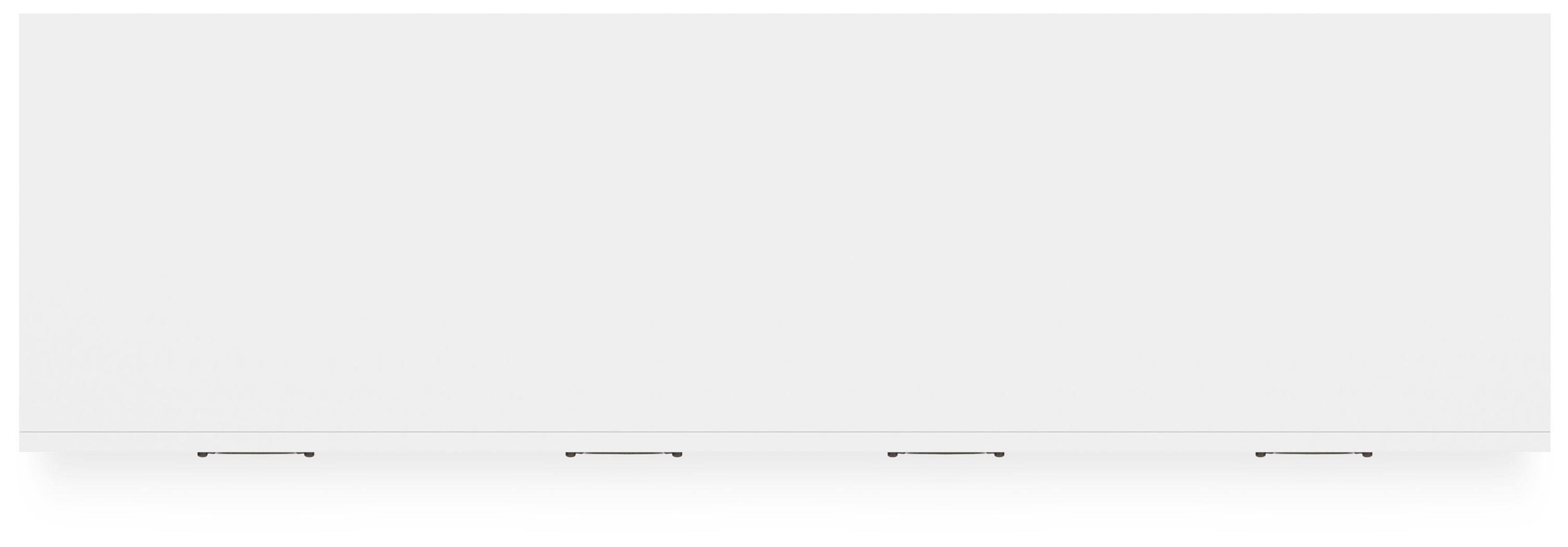 Binterglen White Dresser - Modern 6-Drawer Chest for Bedroom, Nursery & Closet Organization | Solid Wood Storage Furniture for Home Decor