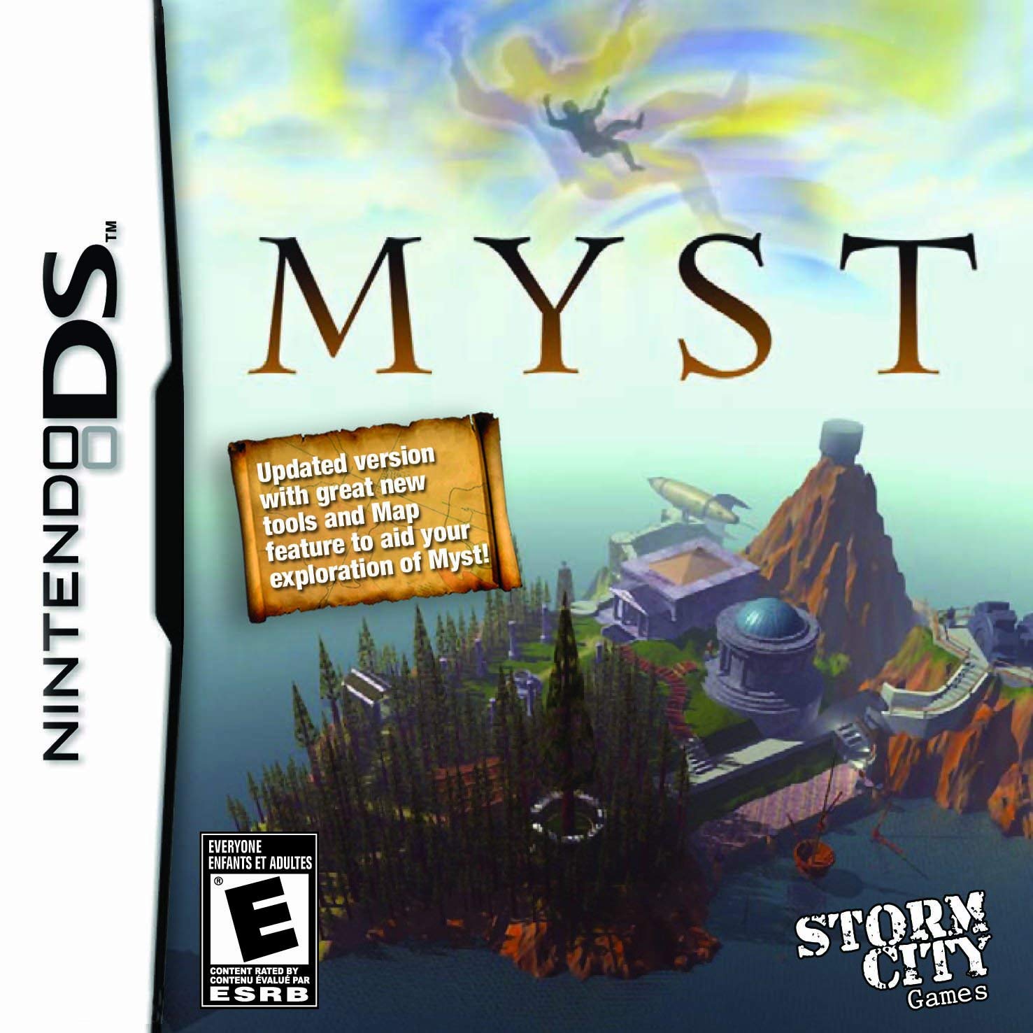 Used Myst DS Video Games - Classic Adventure Puzzle Game for Nintendo DS - Perfect for Travel & Relaxation