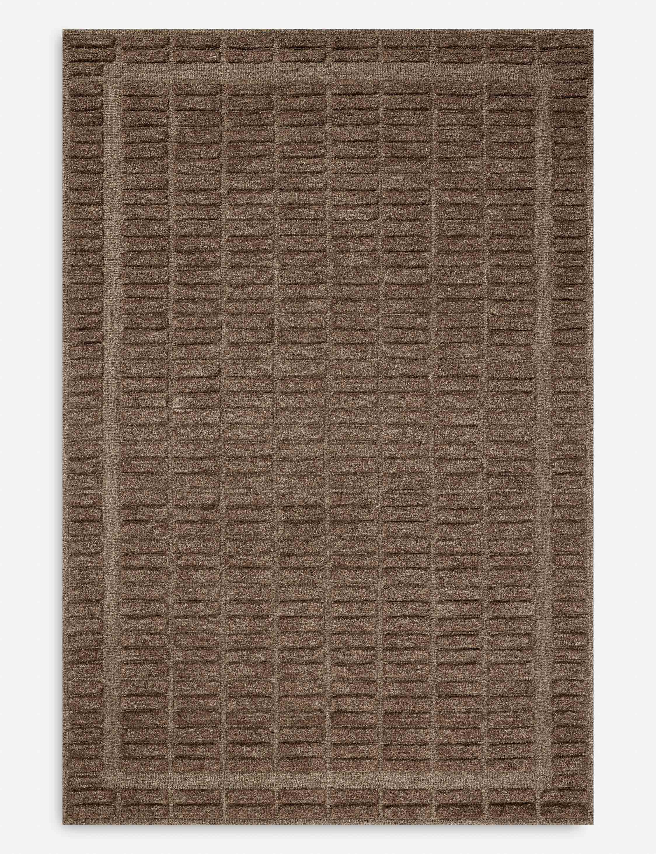 Bradley I Hand Tufted Wool Rug by Chris Loves Julia x Loloi | Soft & Durable Area Rug for Living Room, Bedroom & Home Decor