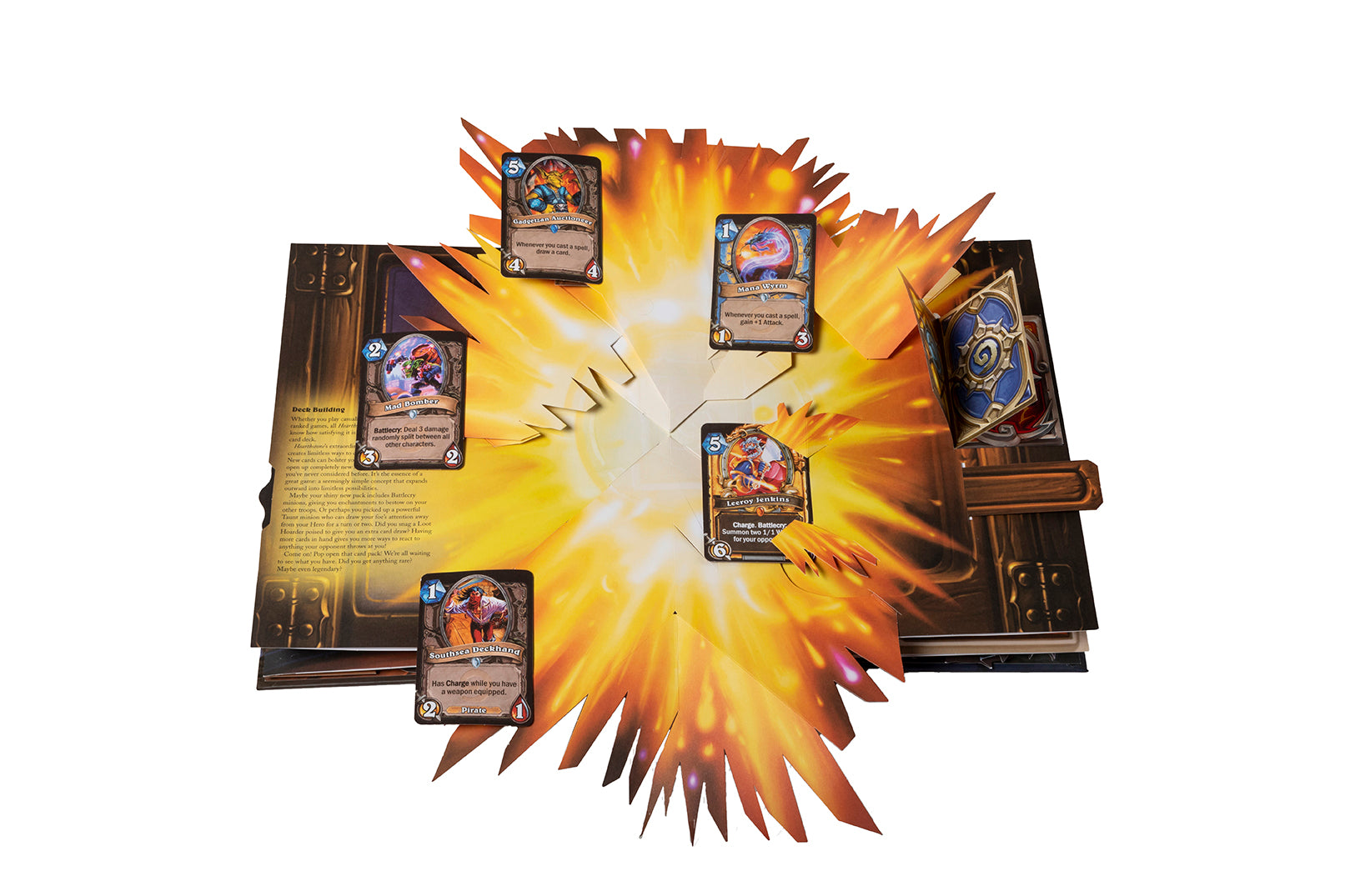 Hearthstone Pop-Up Book - Official Collectible Game Art & Interactive Scenes | Perfect for Fans, Gift Ideas & Tabletop Decor