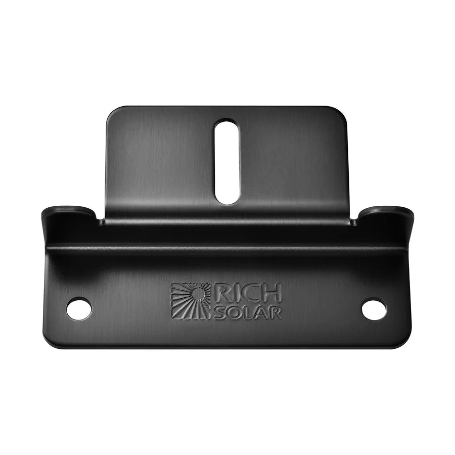 Heavy Duty Solar Panel Mounting Z Brackets - 4 Pack for Secure Installation | High-Quality Anodized Aluminum Bracket Set | Perfect for Roof, Ground, or RV Solar Panel Systems