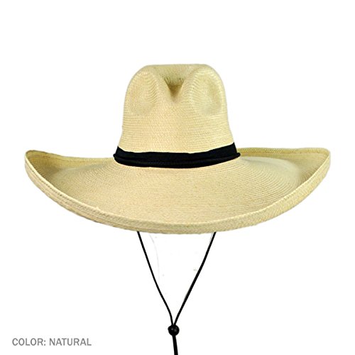 Guatemalan Palm Leaf Straw Hat - Wide Brim for Beach & Sun Protection