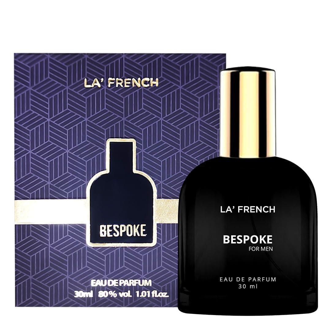 Premium French Men's Perfume 30ml - Long Lasting Eau De Parfum | Luxury Cologne with Fresh Scent | Travel Size Fragrance for Date Night, Office & Special Occasions | Gift for Him