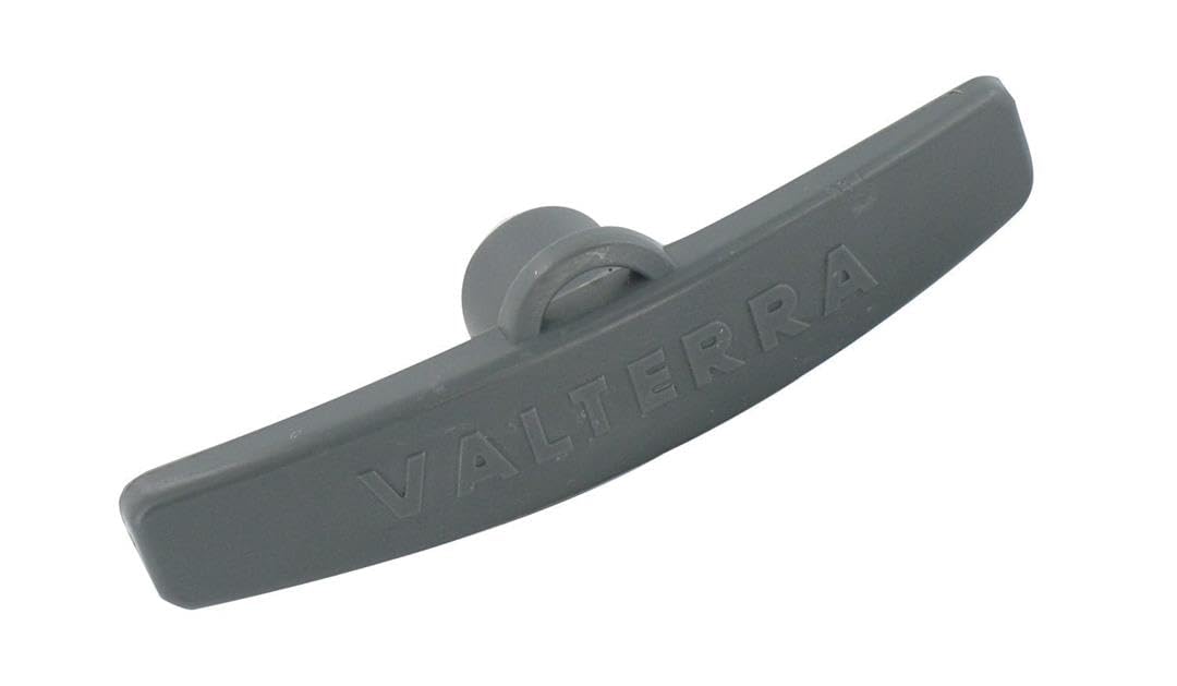 Durable Grey Plastic Valve Handle - Bulk Pack for Industrial & Plumbing Applications | Perfect for Water Control Systems & Machinery