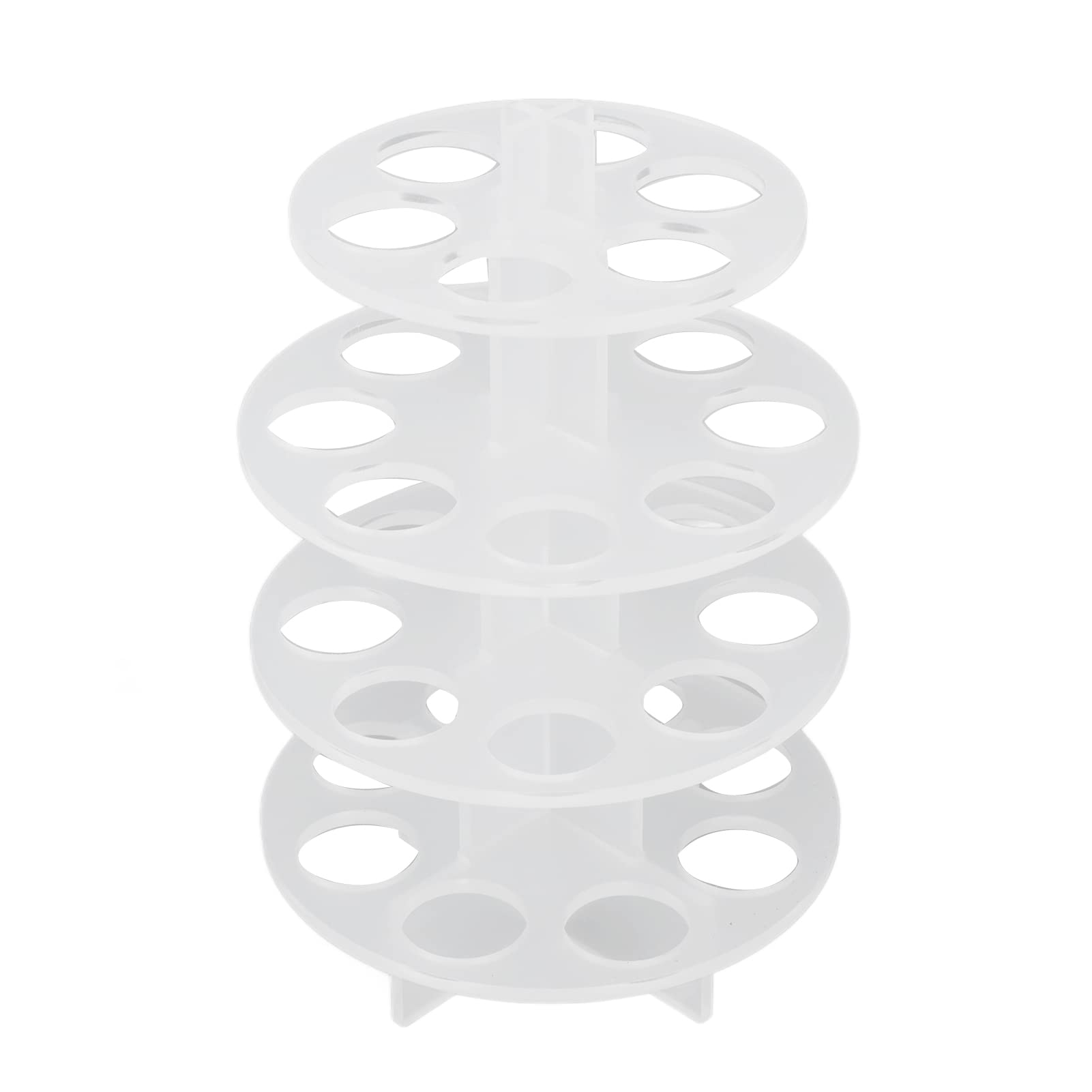 Premium Acrylic Coffee Pod Carousel Holder - Modern Spinning Organizer for Keurig K-Cups & Nespresso Capsules | Durable Space-Saving Storage for Home, Office & Kitchen Countertops