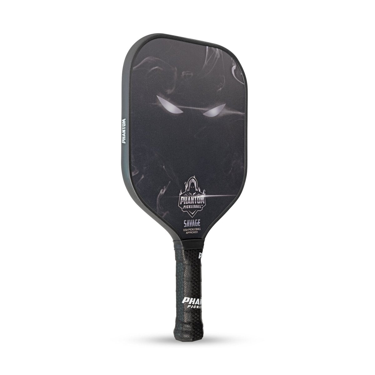 Phantom Savage Pickleball Paddle - Premium Carbon Fiber Pickleball Racket with Comfort Grip | Perfect for Indoor & Outdoor Court Games, Tournaments & Recreational Play