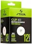 Stiga Premium 40+ 12-Pack White Table Tennis Balls for Competition & Training - Perfect for Home, Club & Professional Play