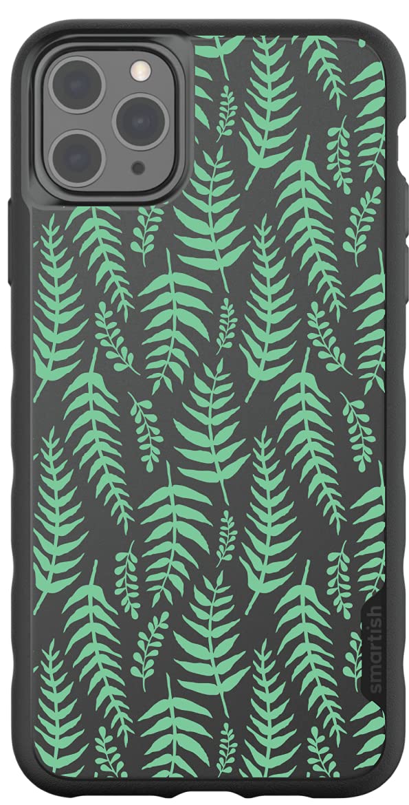 Smartish Fern Real Slim Protective Wallet Case for iPhone 13 Pro with Kickstand & Credit Card Holder | Wallet Slayer Vol 2 | Perfect for Everyday Use, Travel & Hands-Free Viewing
