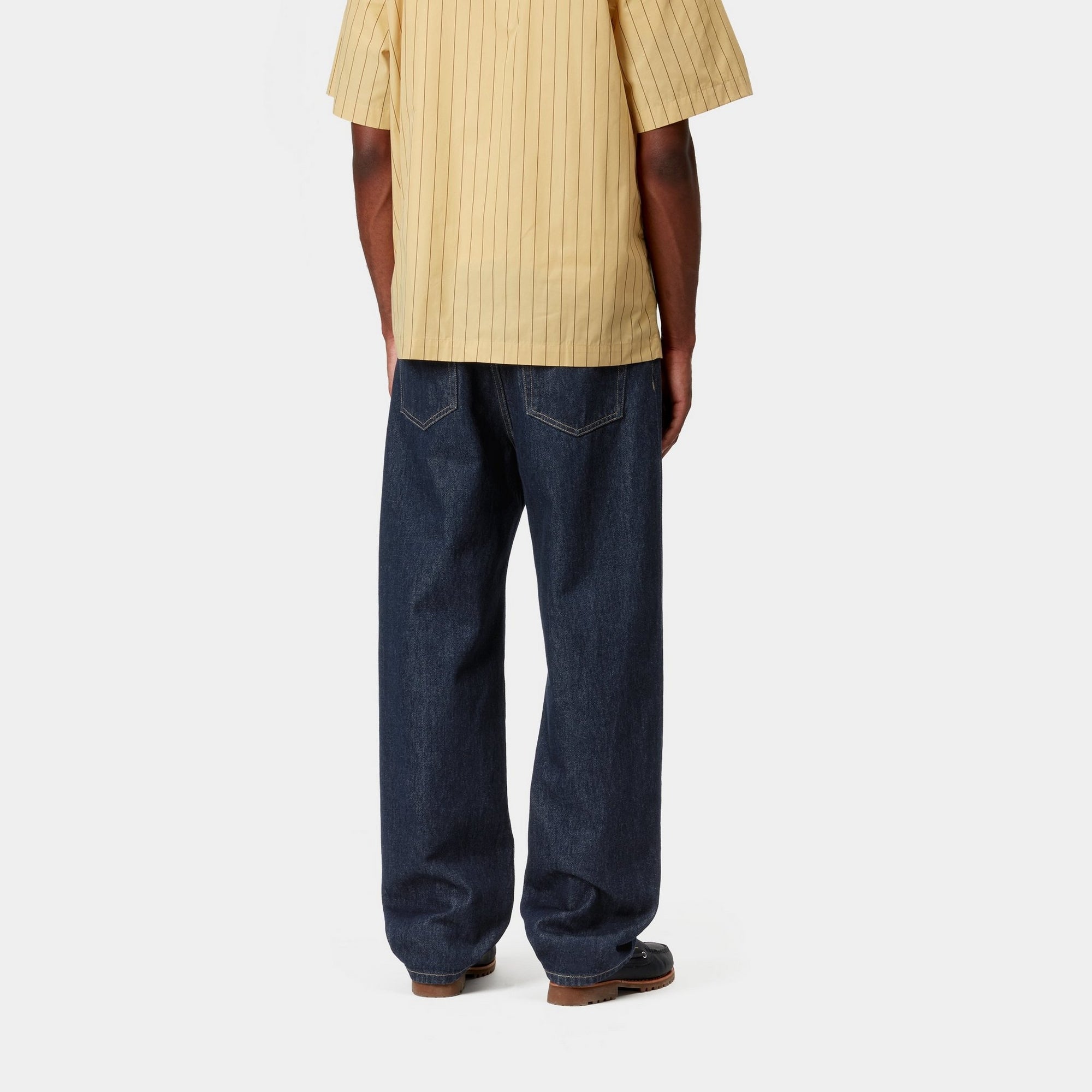 Aaron Pant | Blue Rinsed Denim Jeans for Men - Comfortable & Stylish Casual Wear for Everyday Use