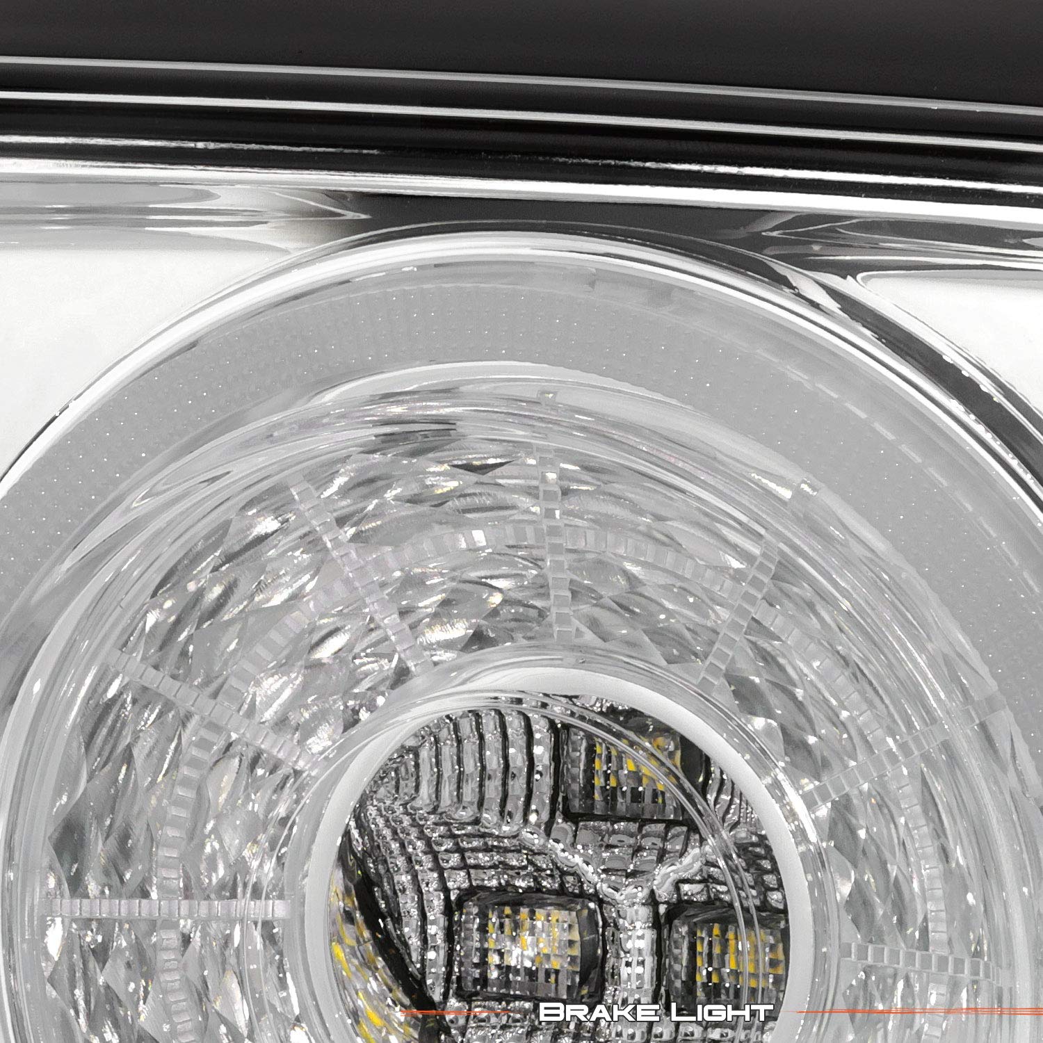 AKKON LED Tail Lights for 2018-2022 Jeep Wrangler JL - Sequential Turn Signal Brake Lights with Chrome Housing (Halogen Type) - Perfect for Off-Roading & Night Driving