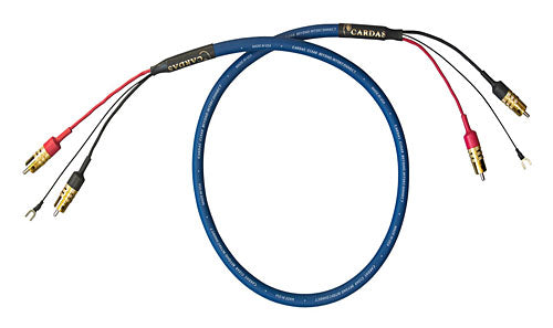 Cardas Clear Phono Cable - High-End Audiophile RCA Interconnect for Turntables & Hi-Fi Systems - Perfect for Vinyl Records, Home Theater & Music Studio Setups