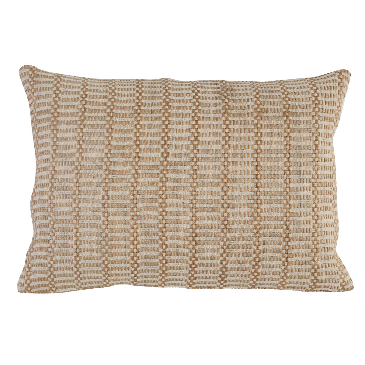 Affinity AF Haven Pillow - Luxury Gold & Ivory Decorative Throw Pillow for Sofa, Bed, Couch - Perfect for Living Room, Bedroom & Home Decor