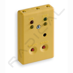 Favero Foil Epee Fencing Buzzer Tester - Electric Fencing Equipment for Training & Competition - Perfect for Fencing Clubs, Tournaments & Practice Sessions