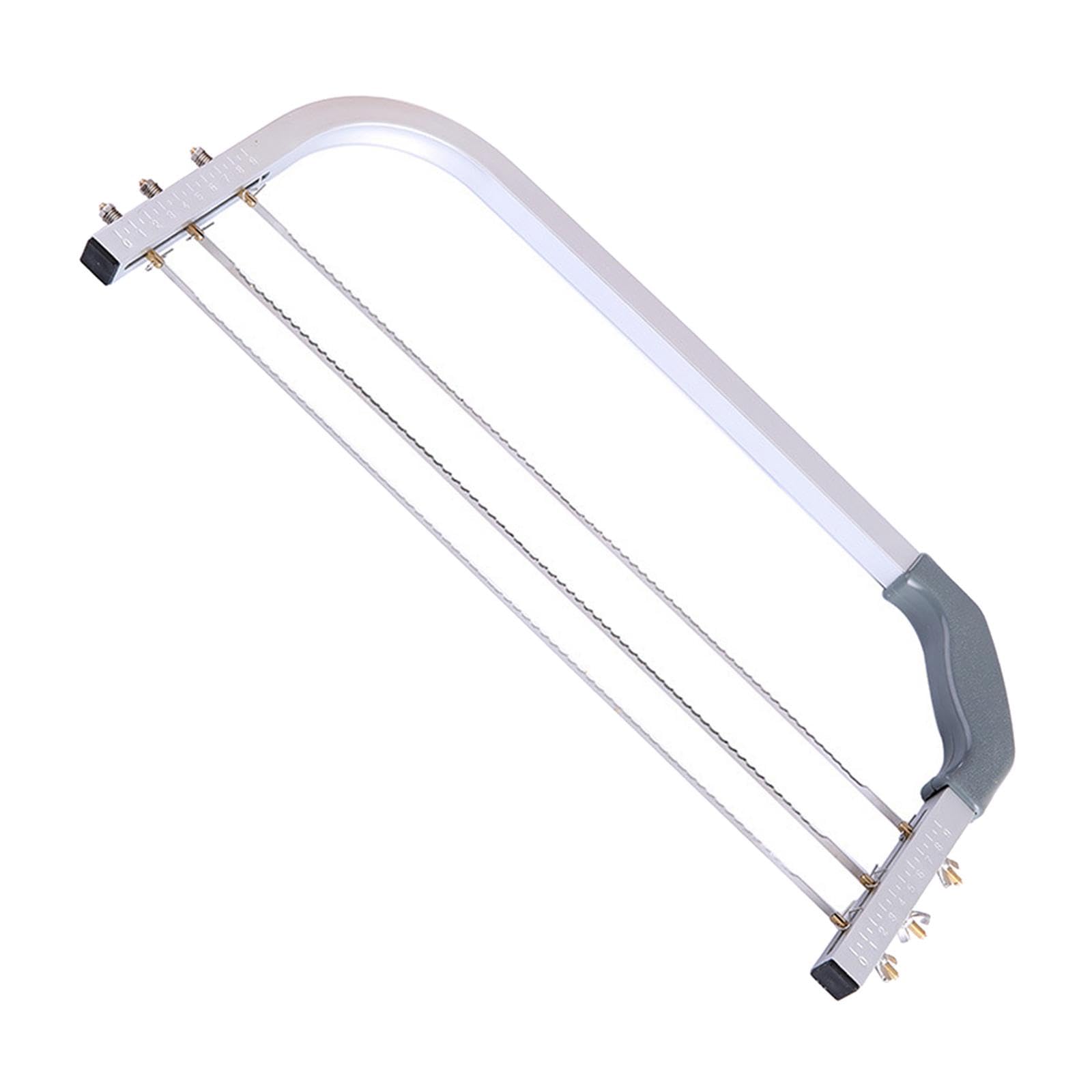 Professional Adjustable Cake Leveler & Slicer - 3-Wire Cake Cutter Tool for Perfect Layer Cakes | Essential Baking & Cake Decorating Equipment for Home Bakers & Professionals
